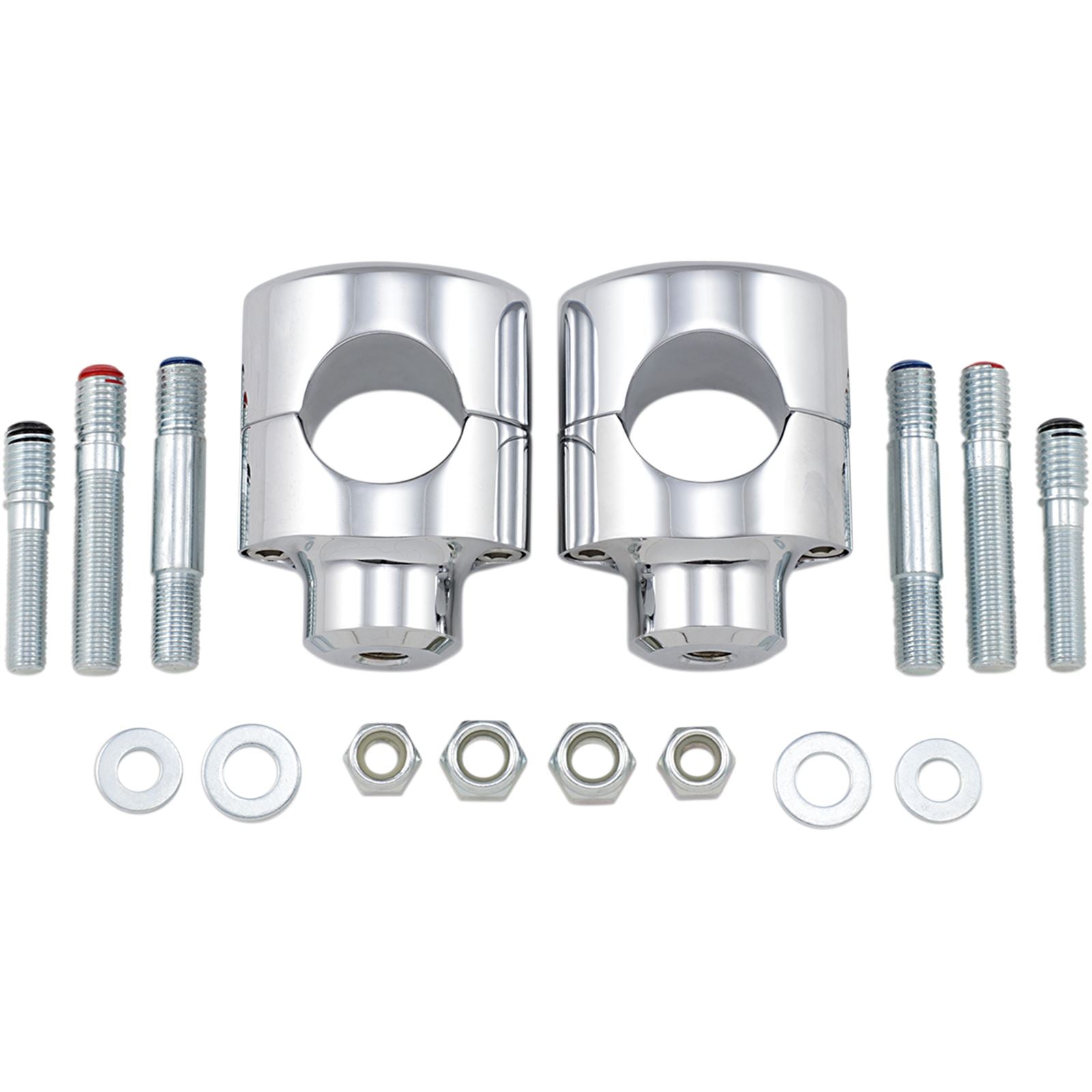 Drag Specialties Chrome 1-1/2" Big Buffalo Risers 0602-0465_373910