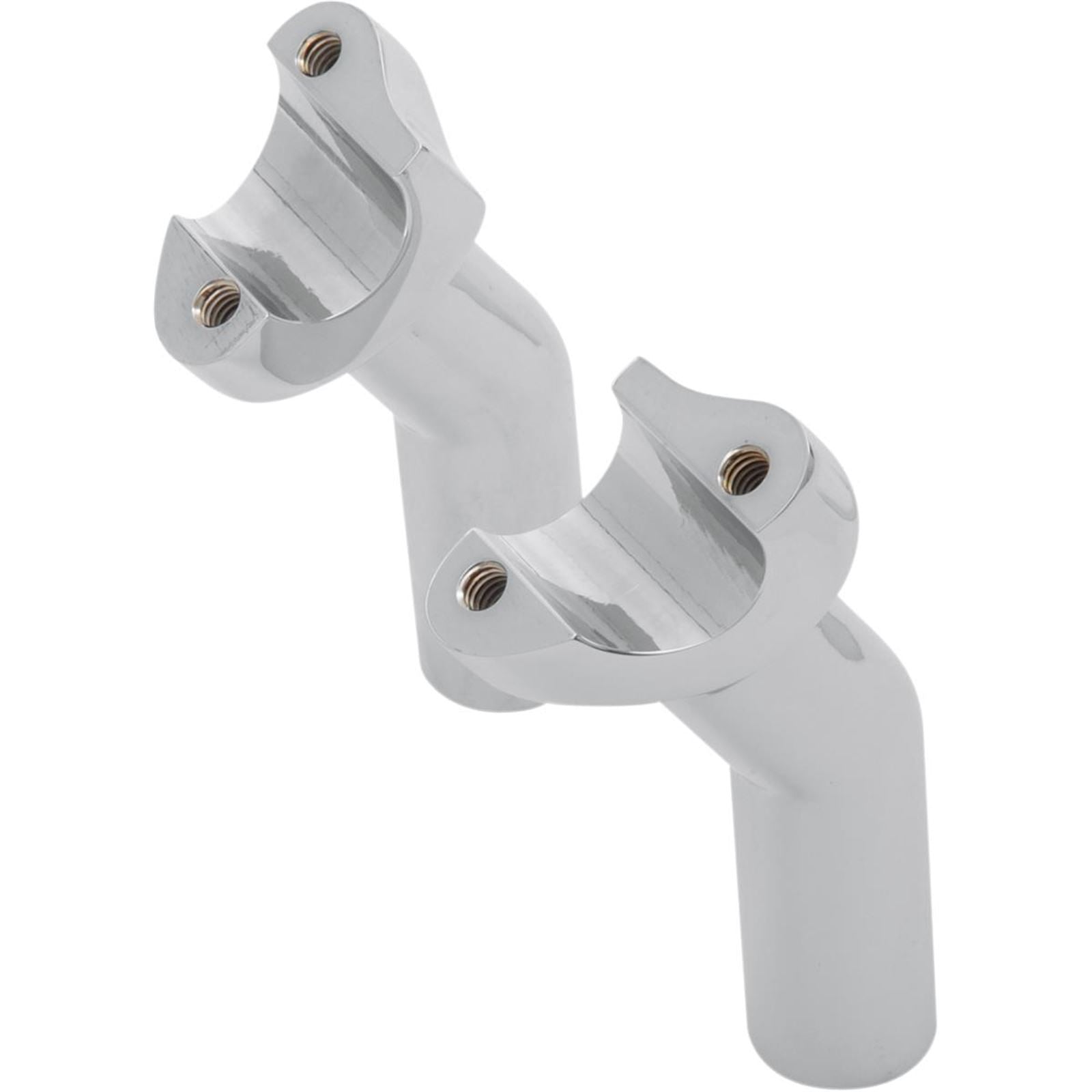 Drag Specialties Chrome 4.5" Pullback Risers [MPN: 0602-0409]_257961
