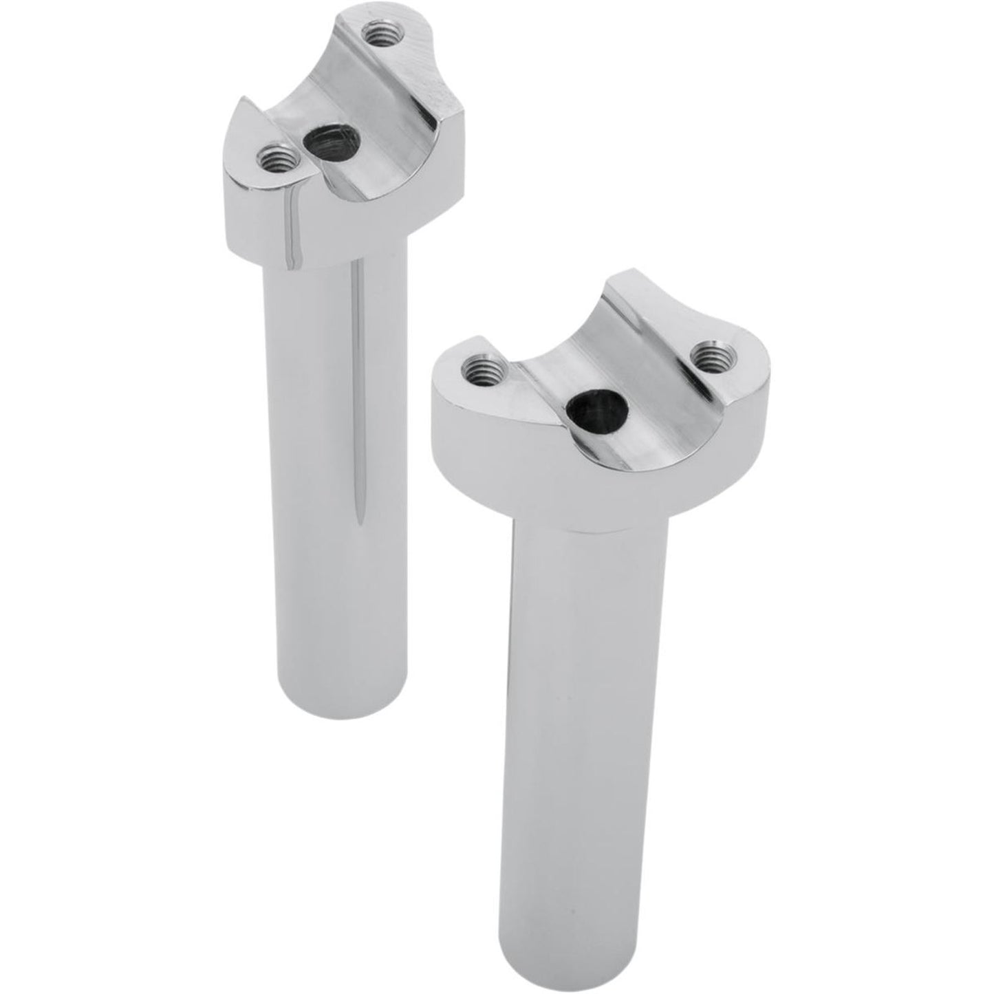 Drag Specialties Chrome 6.5" Straight Risers 0602-0401_257966