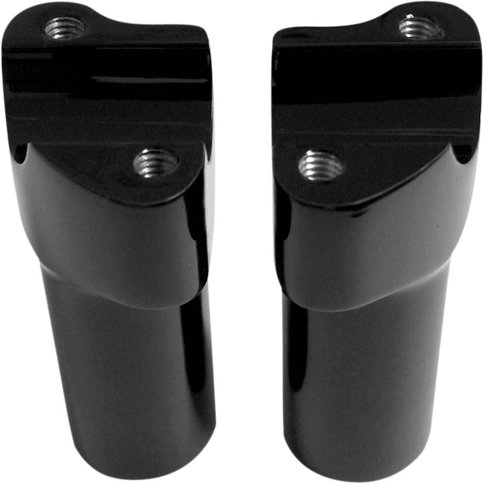 Drag Specialties Black 3" Buffalo Risers 0602-0351_257974