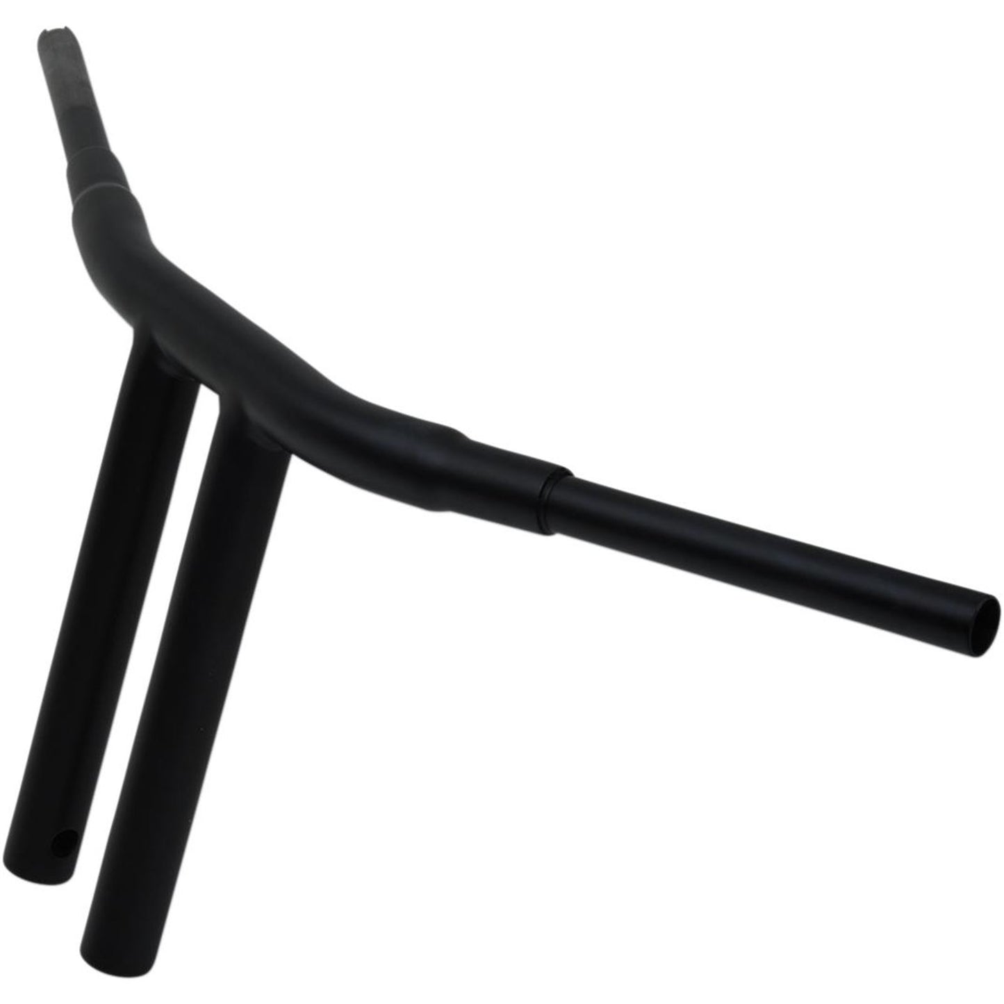Drag Specialties Flat Black 12" Big Buffalo Chopper Handlebar for Throttle-by-Wire 0601-4320_257990