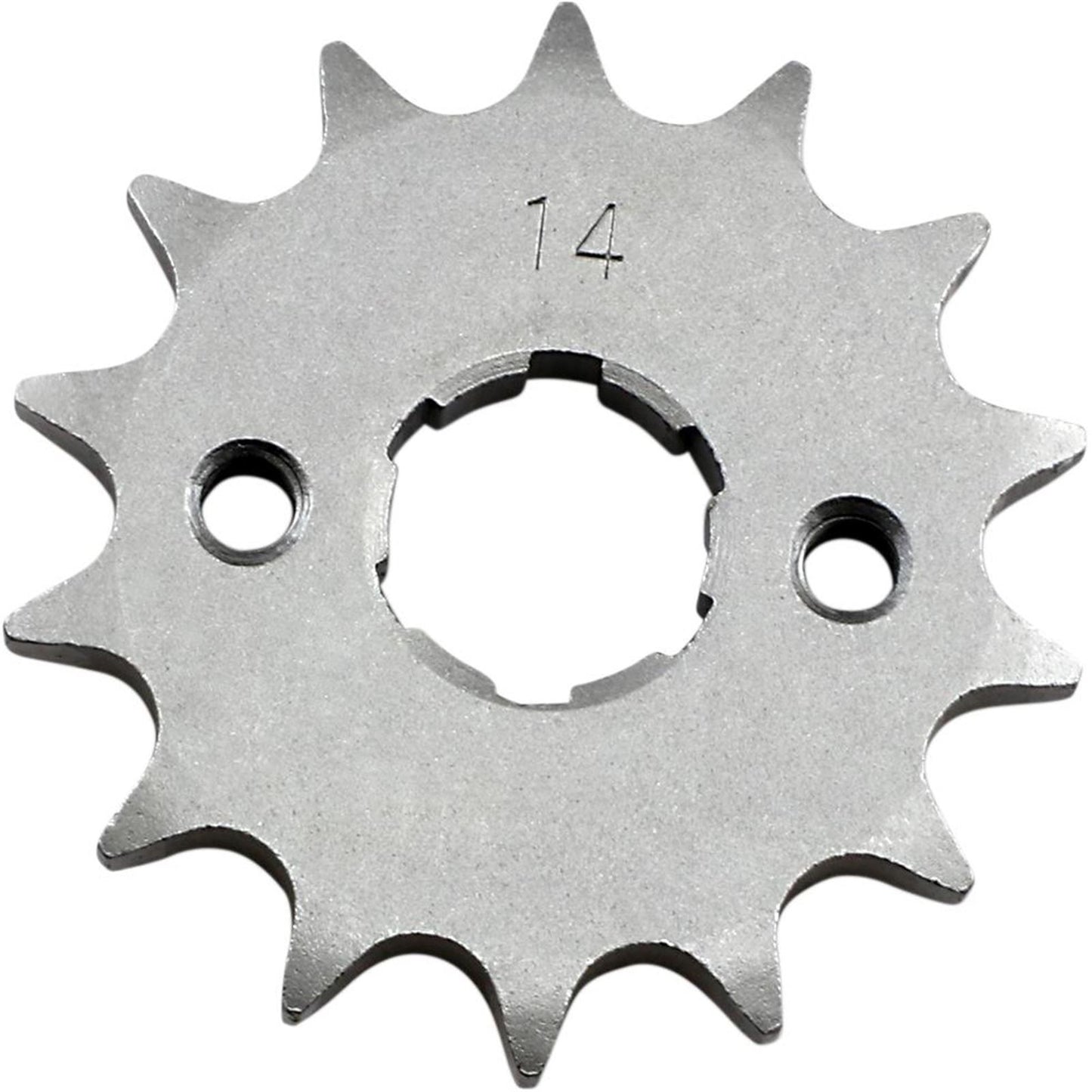 Parts Unlimited Counter Shaft Sprocket for Honda 428 - 14-Tooth [MPN: K22-2508]_258092