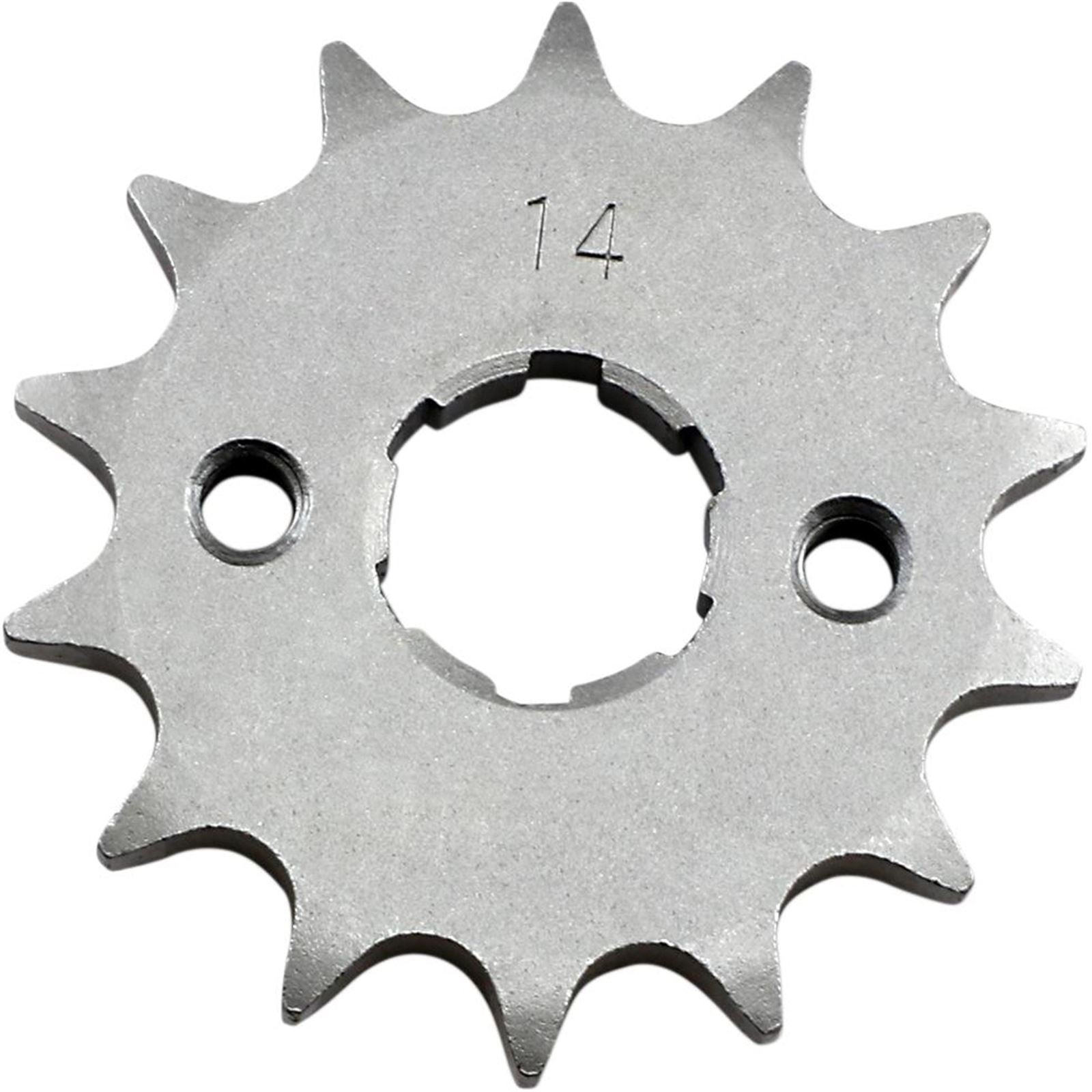 Parts Unlimited Counter Shaft Sprocket for Honda 428 - 14-Tooth [MPN: K22-2508]_258092