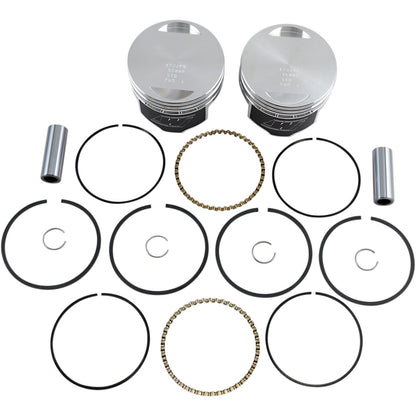 Wiseco - Powersports V-Twin Piston Kit 1340 EVO Big Twin 8.5:1 Compression K1640_497024