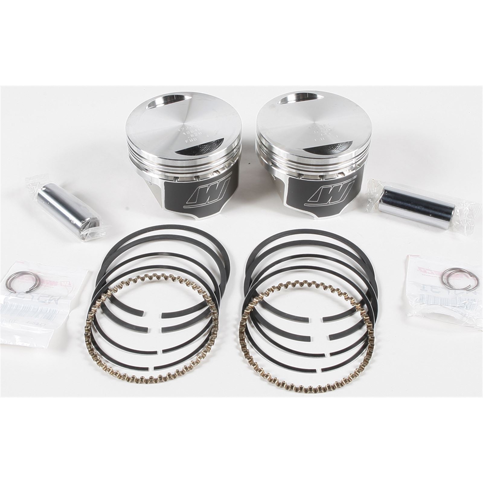 Wiseco - Powersports V-Twin Piston Kit 1340 EVO Big Twin 8.5:1 Compression K1642_258292