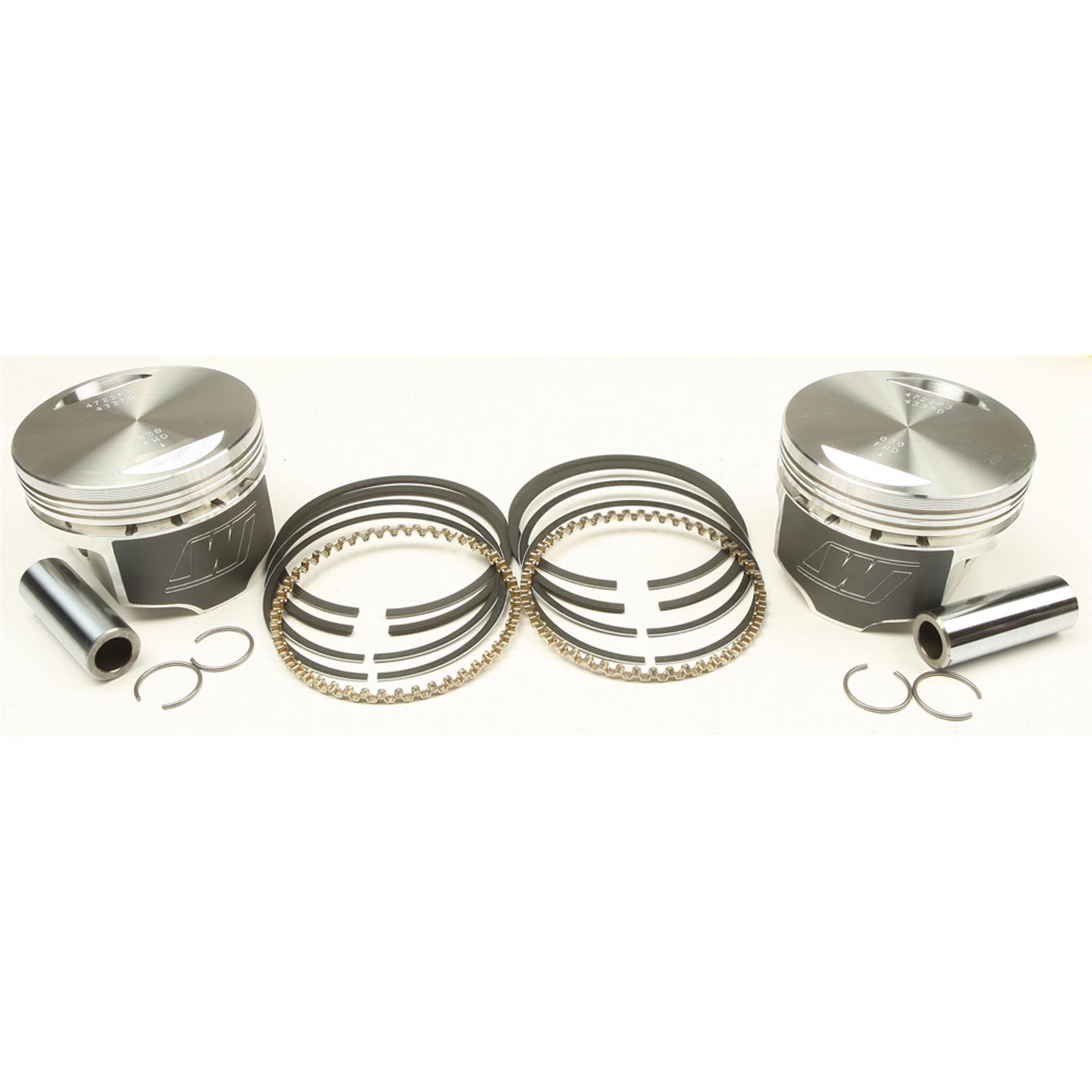 Wiseco - Powersports V-Twin Piston Kit 1340 EVO Big Twin 8.5:1 Compression K1643_258301