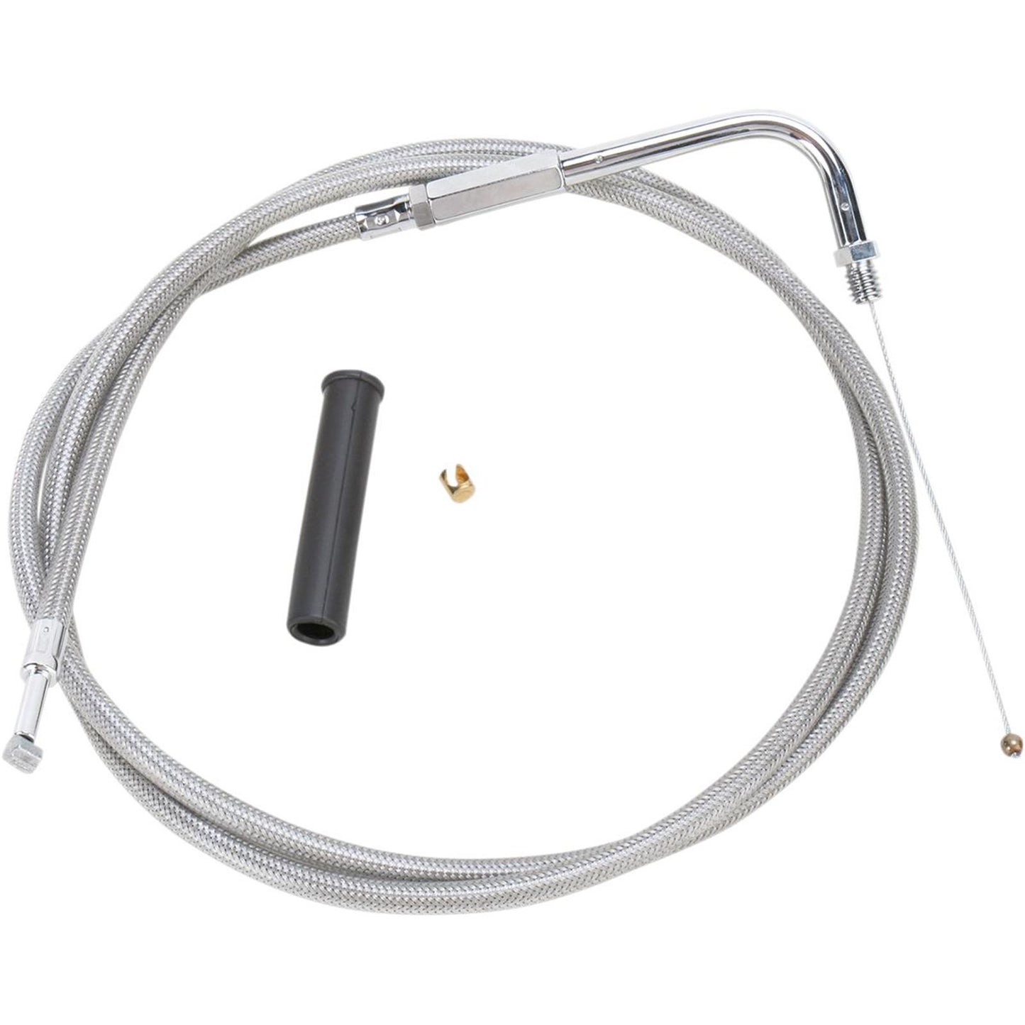 Drag Specialties 50" Braided Throttle Cable 0651-0699_258304