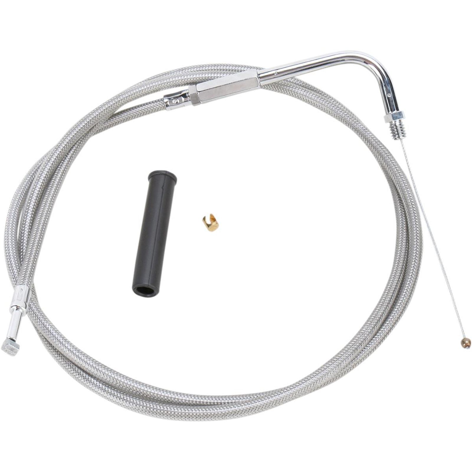 Drag Specialties 50" Braided Throttle Cable 0651-0699_258304