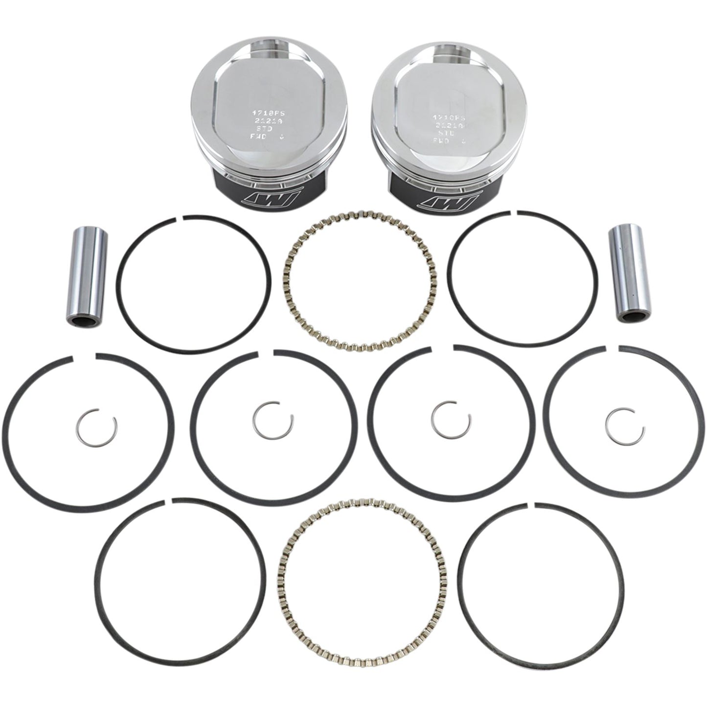 Wiseco - Powersports V-Twin Piston Kit EVO 883 / 1200 9.5:1 '86-11 K1655_497029