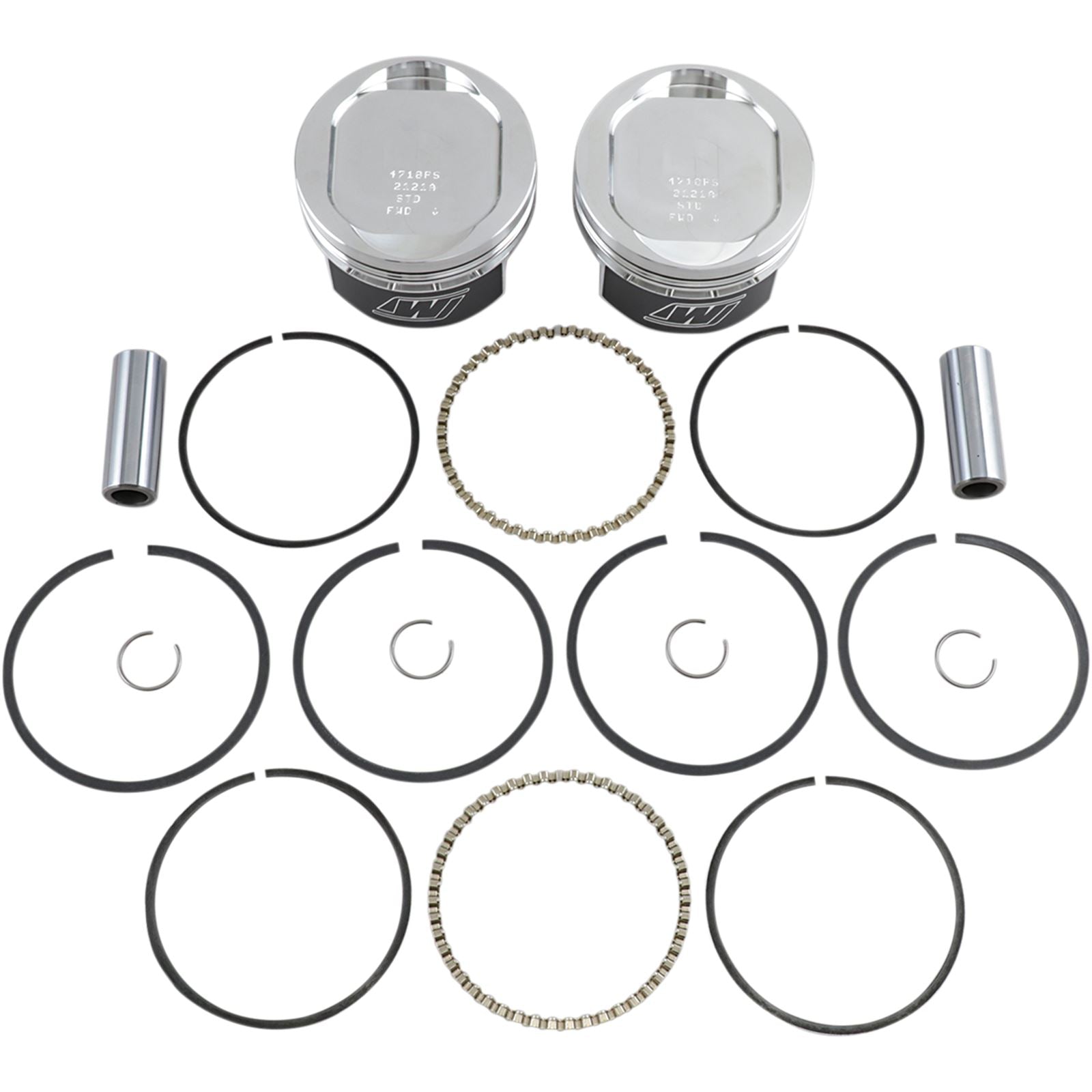 Wiseco - Powersports V-Twin Piston Kit EVO 883 / 1200 9.5:1 '86-11 K1655_497029