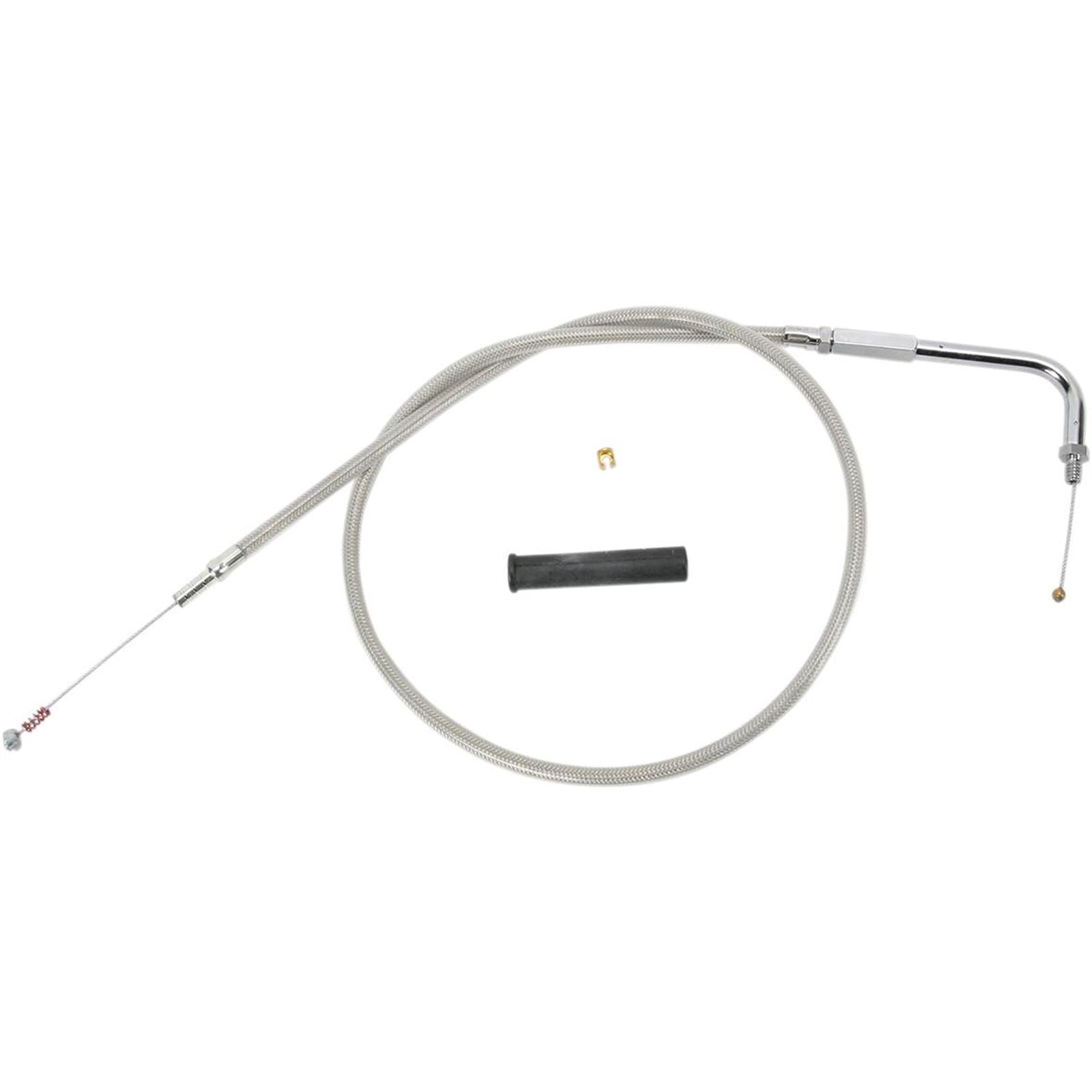 Drag Specialties 54" Braided Idle Cable 0651-0624_258337