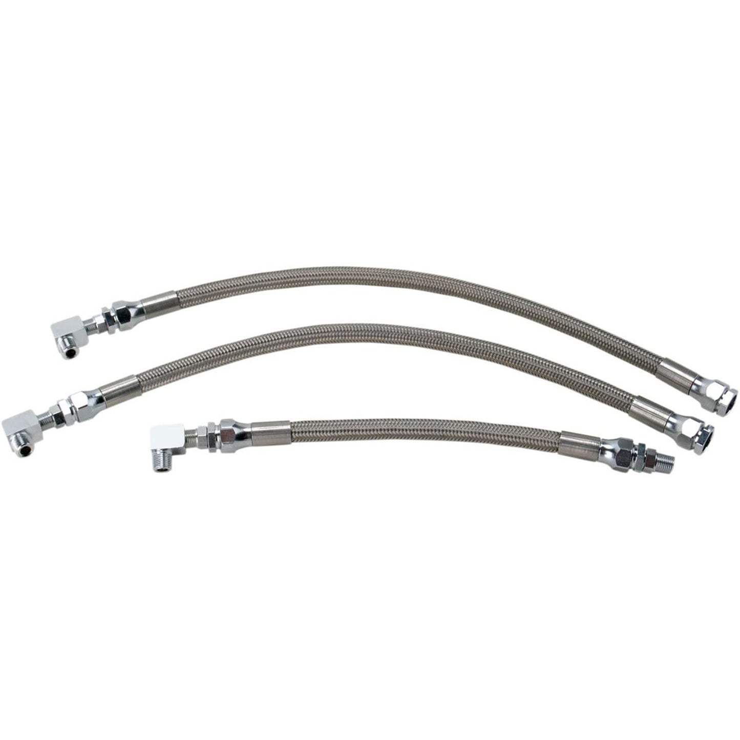 Drag Specialties Oil Line Kit - Stainless Steel - Dyna 0711-0042_258358
