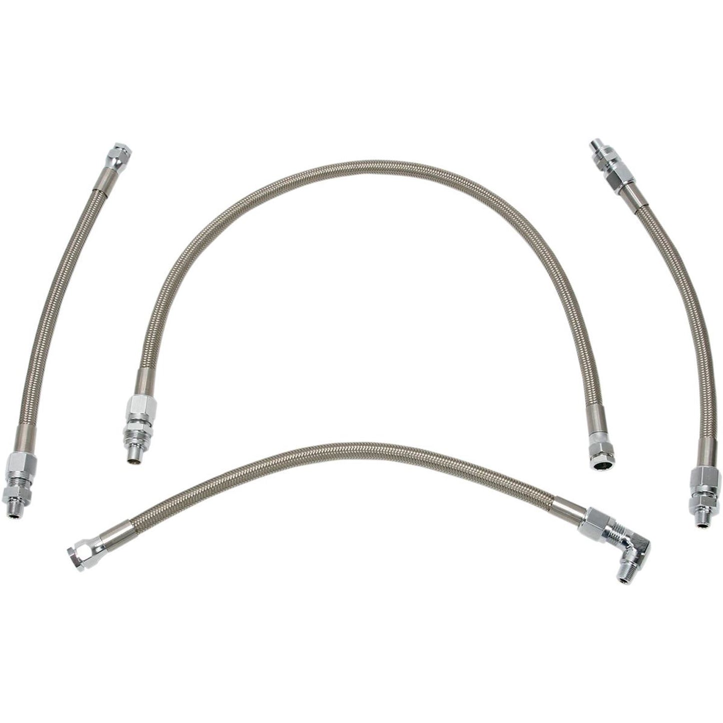 Drag Specialties Oil Line Kit - Stainless Steel - Softail [MPN: 0711-0036]_258365