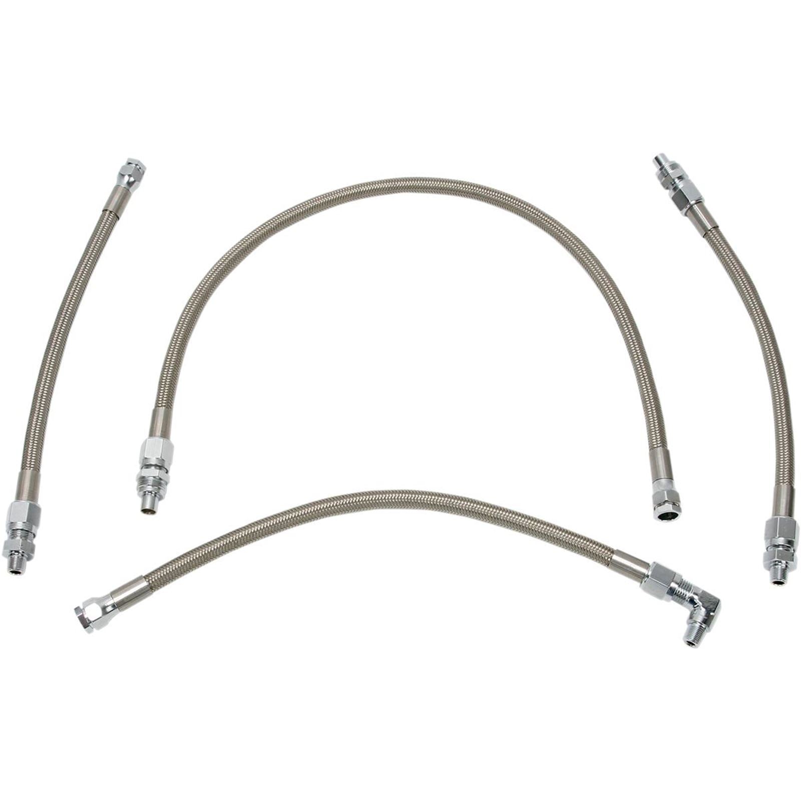 Drag Specialties Oil Line Kit - Stainless Steel - Softail [MPN: 0711-0036]_258365