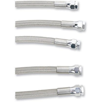 Drag Specialties Oil Line Kit - Stainless Steel - FXR 0711-0038_258368