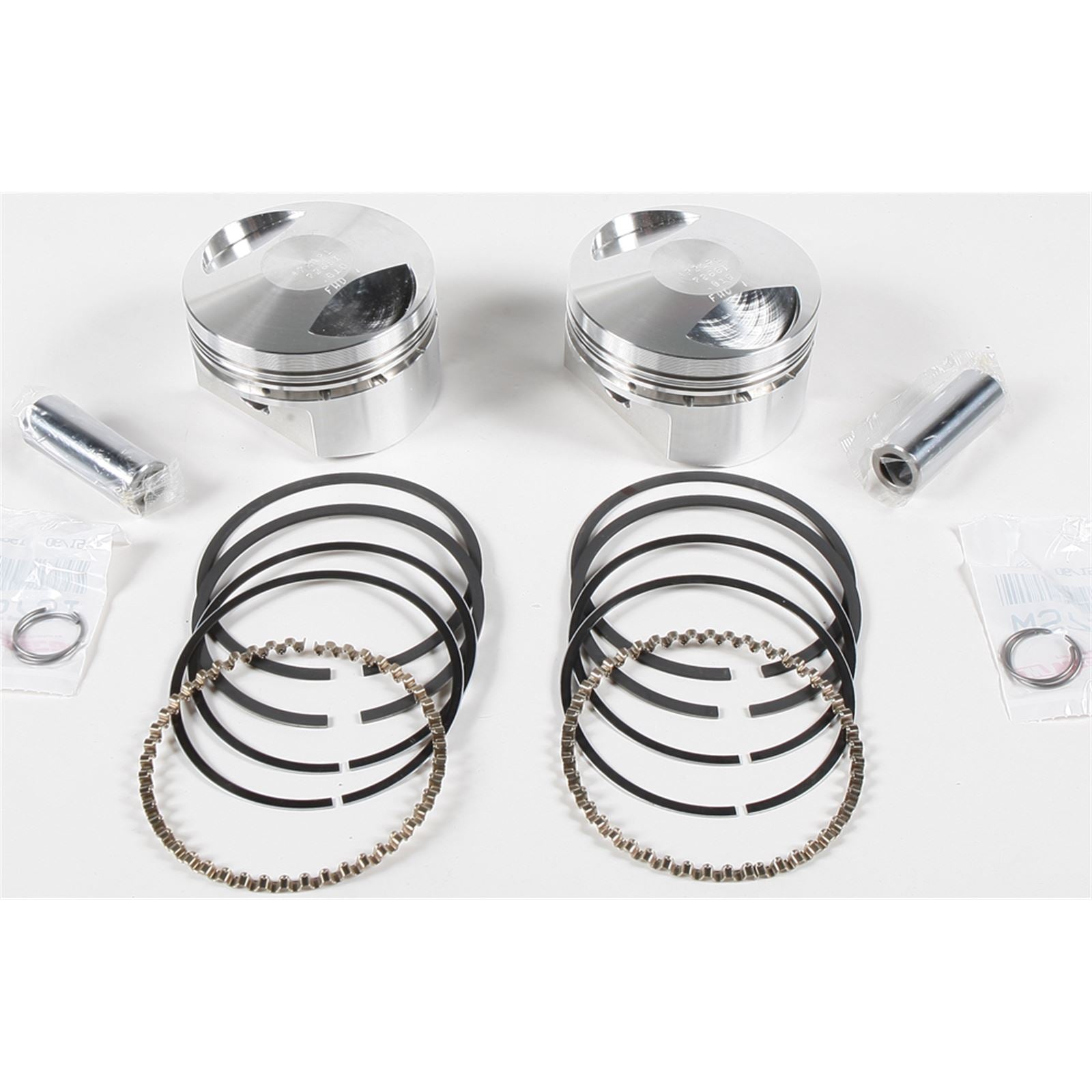 Wiseco - Powersports V-Twin Piston Kit 1200 EVO Sporster 10.5:1 Compression K1686_258411