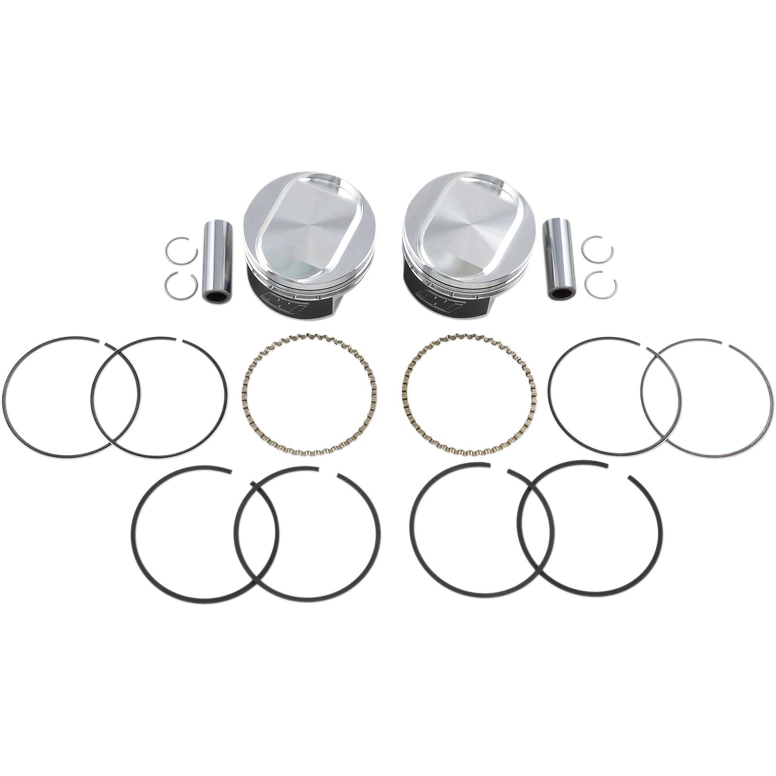 Wiseco - Powersports V-Twin Piston Kit 1200 Sporster 10.5:1 Compression [MPN: K1748]_494254