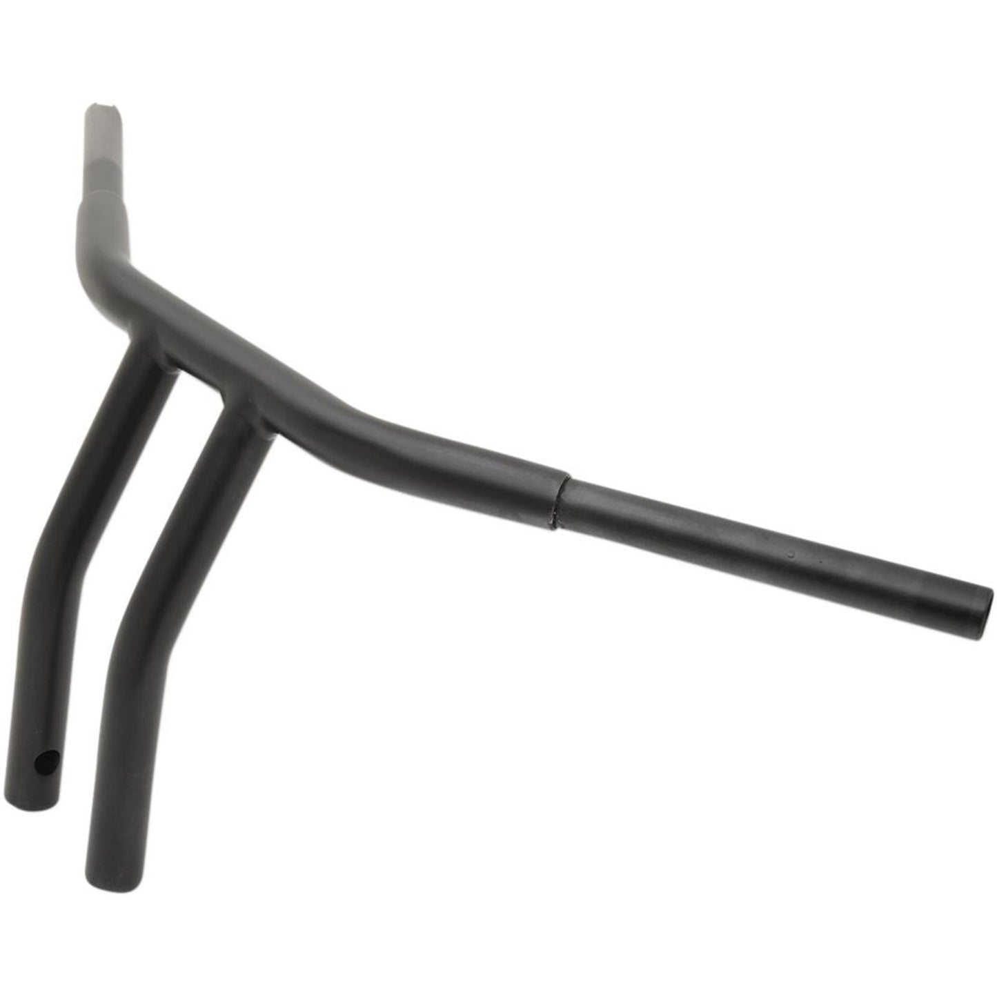 Drag Specialties Flat Black 10" Buffalo T-Bar Handlebar for Throttle-by-Wire 0601-4279_258463