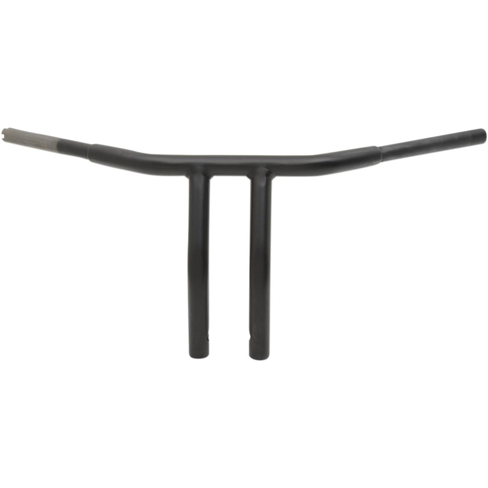 Drag Specialties Flat Black 10" Buffalo T-Bar Handlebar for Throttle-by-Wire 0601-4279_258464