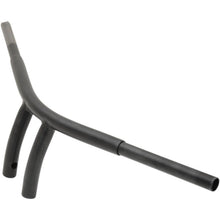 Drag Specialties Flat Black 6" Pullback Buffalo T-Bar Handlebar for Throttle-by-Wire 0601-4282_258470