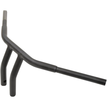 Drag Specialties Flat Black 8" Buffalo T-Bar Handlebar for Throttle-by-Wire 0601-4276_258483