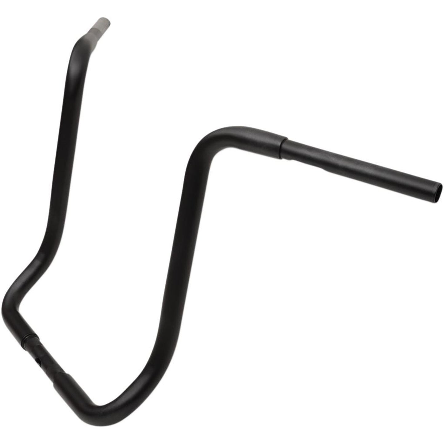 Drag Specialties Flat Black 17" Buffalo Ape Handlebar for Throttle-by-Wire 0601-4265_258484