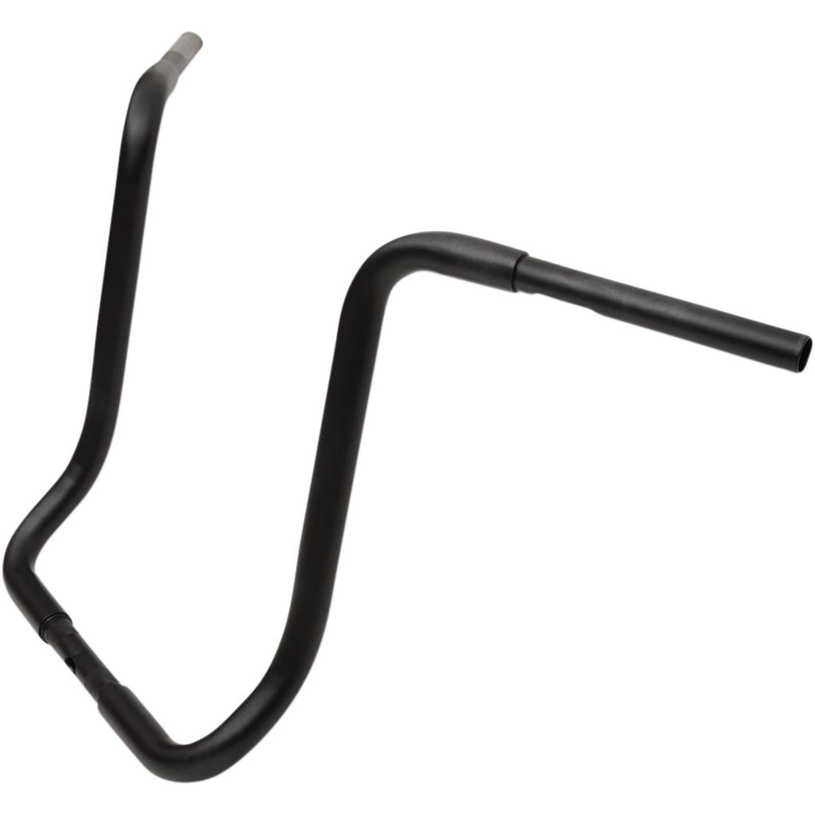 Drag Specialties Flat Black 17" Buffalo Ape Handlebar for Throttle-by-Wire 0601-4265_258484
