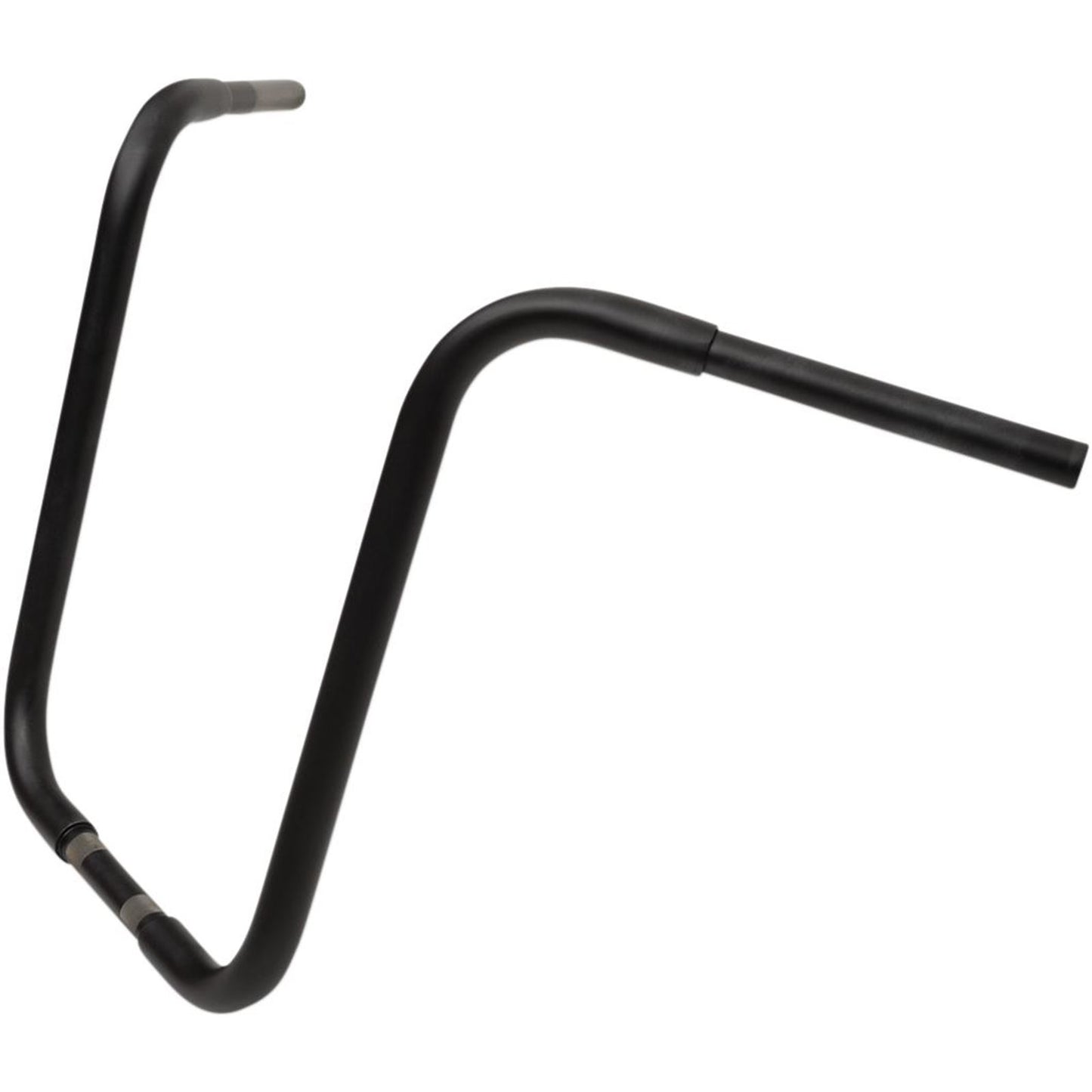Drag Specialties Flat Black 18" Buffalo Ape Handlebar for Throttle-by-Wire 0601-4266_258486