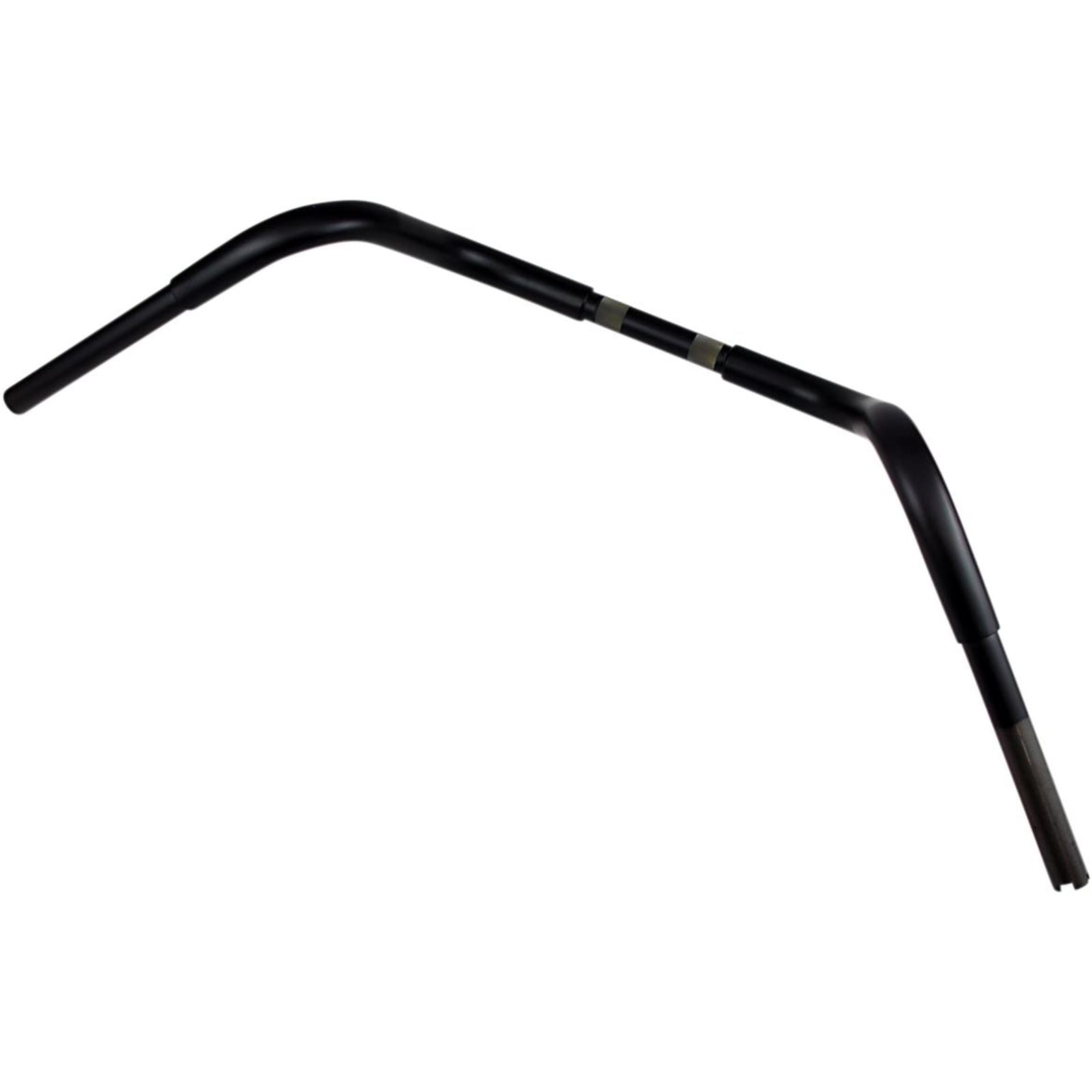 Drag Specialties Flat Black Buffalo 8-1/2" Ape Hanger Handlebar for Throttle-by-Wire 0601-4259_258497