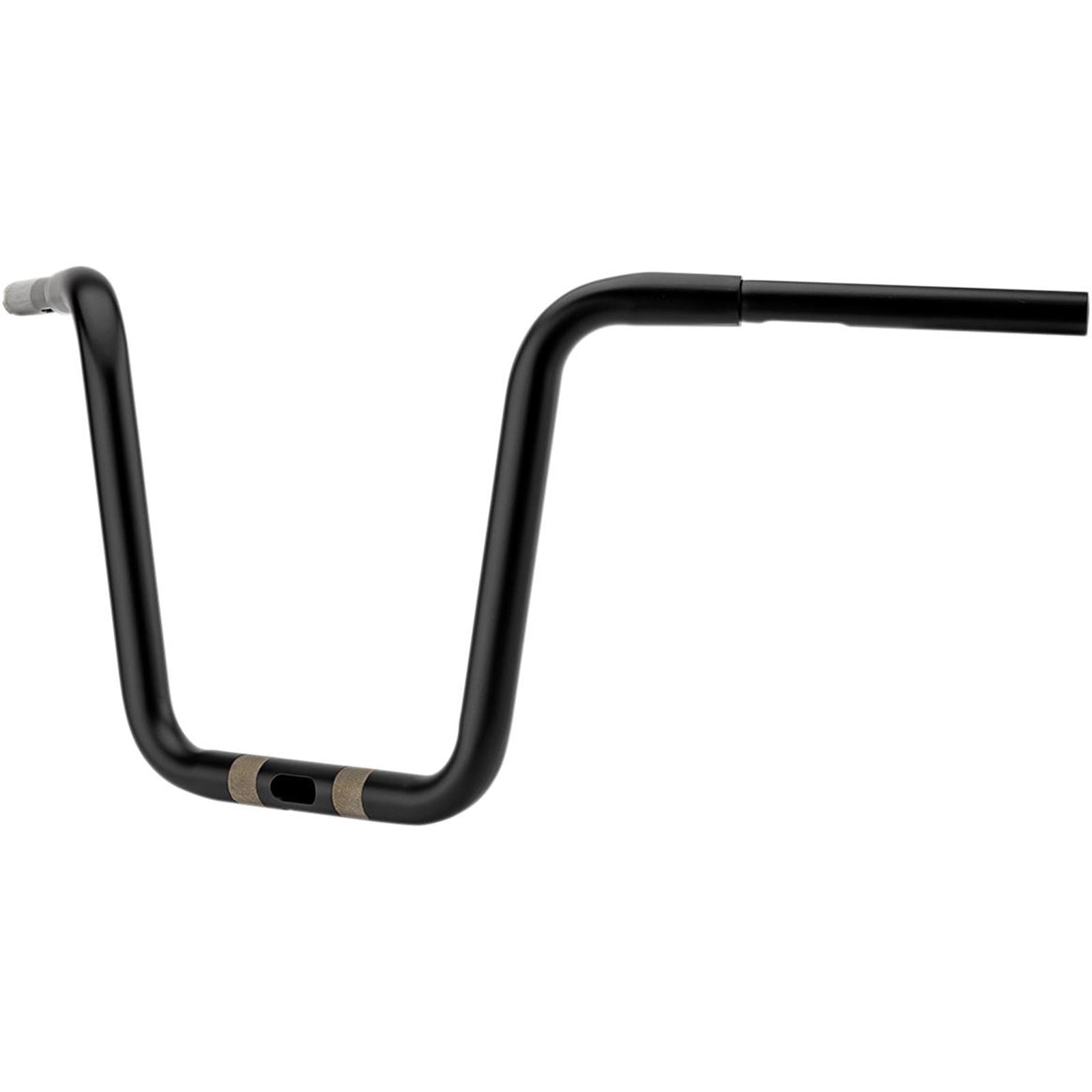 Drag Specialties Flat Black 12" Handlebar 0601-4262_258505