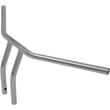 Drag Specialties Chrome 10" Drilled T-Bar Handlebar with  Dimples for Throttle-by-Wire 0601-4230_258561