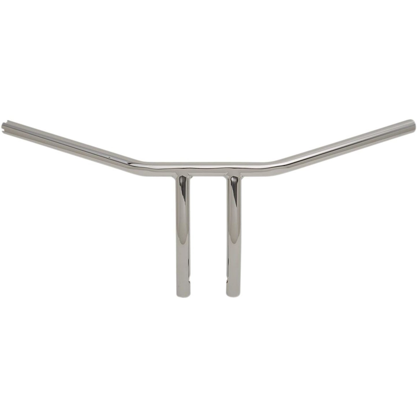 Drag Specialties Chrome 8" Drilled T-Bar Handlebar with  Dimples for Throttle-by-Wire 0601-4227_258579