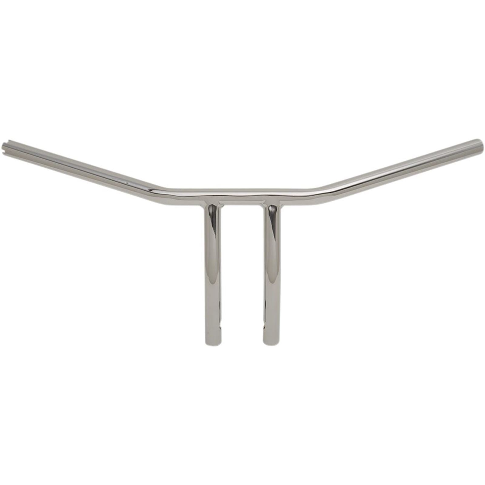 Drag Specialties Chrome 8" Drilled T-Bar Handlebar with  Dimples for Throttle-by-Wire 0601-4227_258579