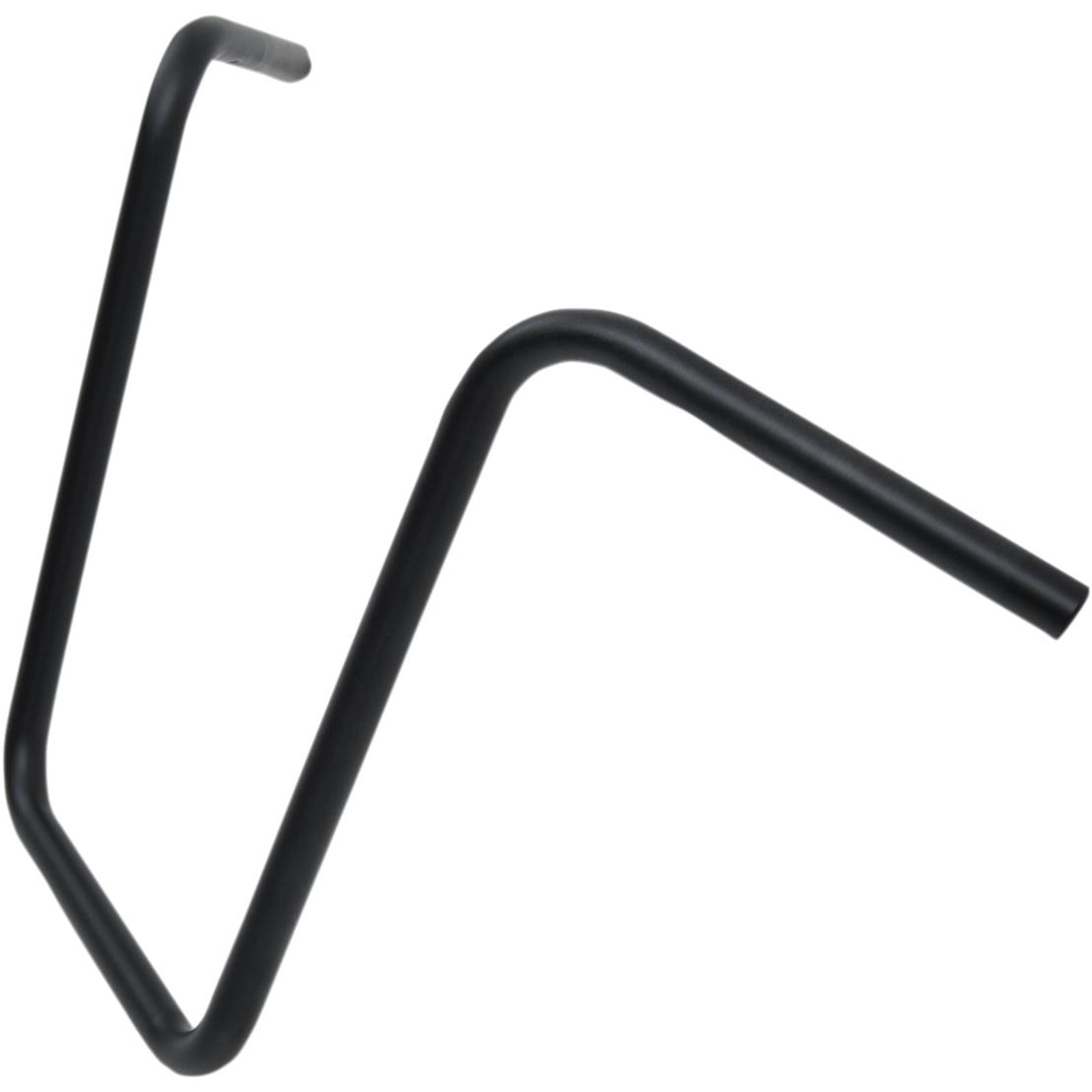 Drag Specialties Flat Black 18" Ape Hanger Handlebar for Throttle-by-Wire 0601-4214_258632