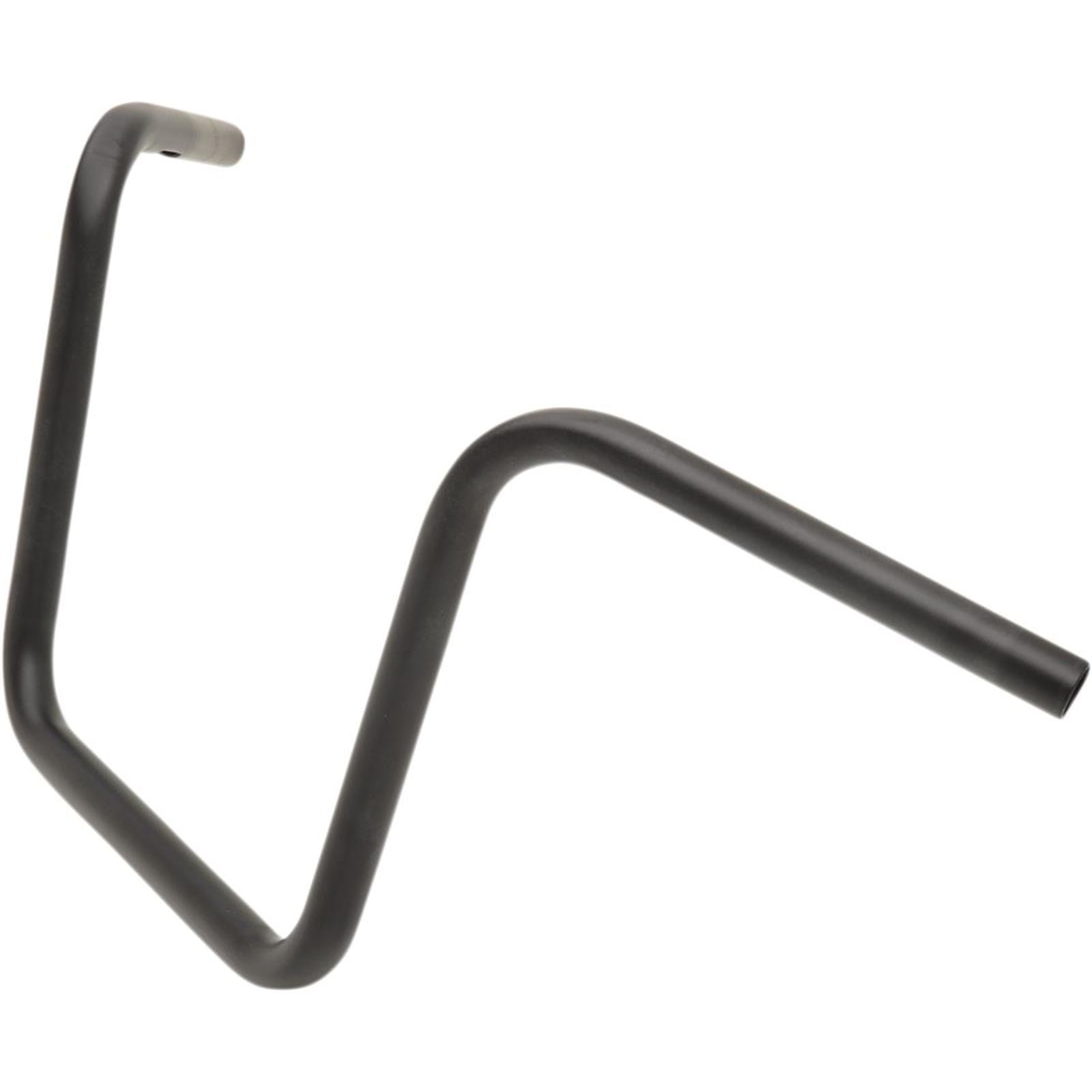 Drag Specialties Flat Black 12" Wide Ape Handlebar for Throttle-by-Wire 0601-4209_258646
