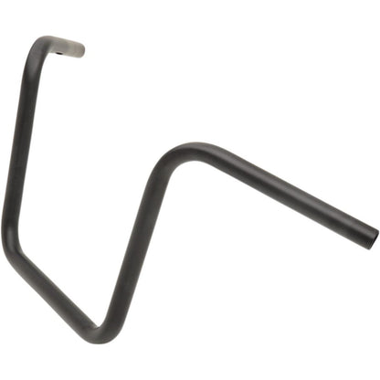 Drag Specialties Flat Black 12" Wide Ape Handlebar for Throttle-by-Wire 0601-4209_258646