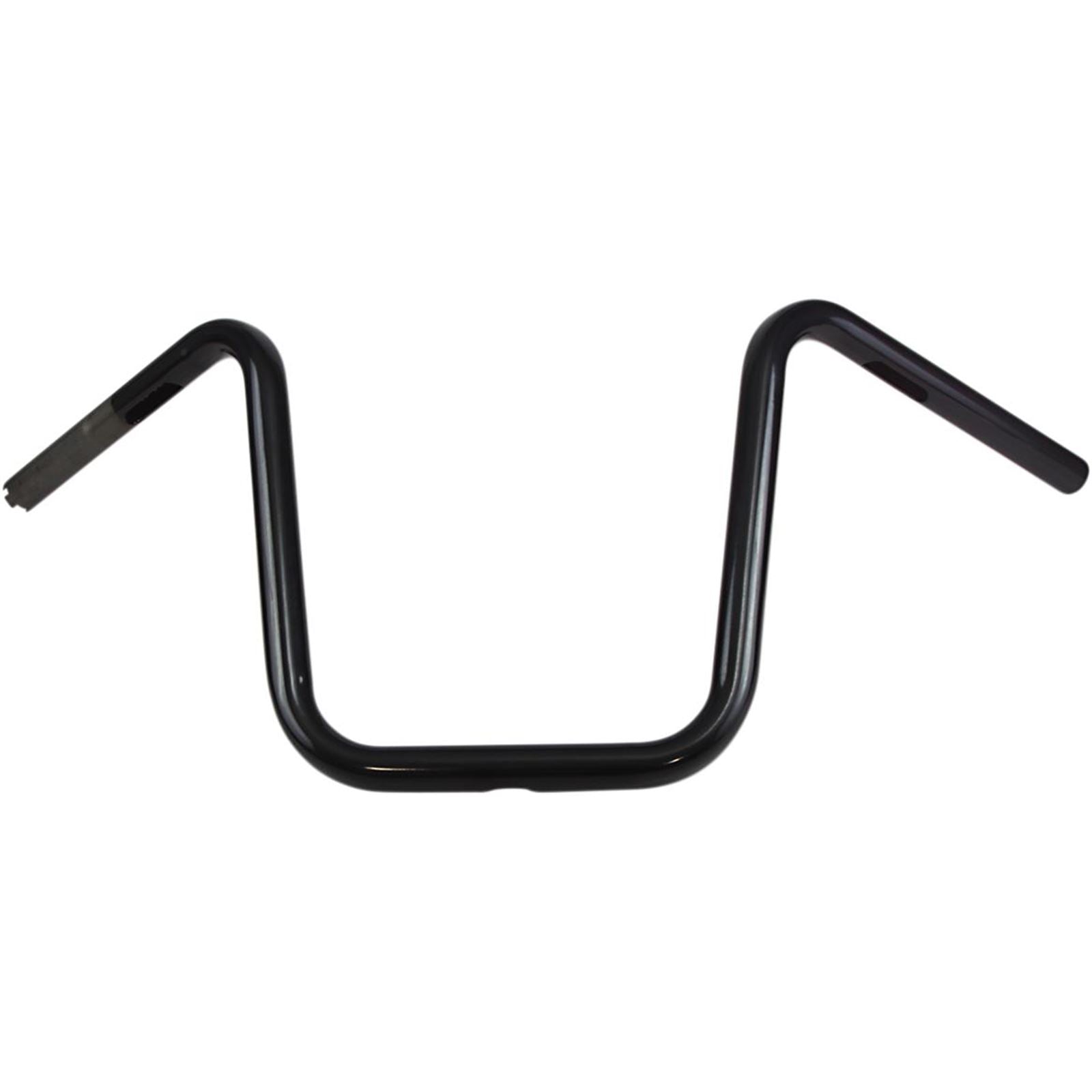 Drag Specialties Black 12" Narrow Ape Handlebar for Throttle-by-Wire 0601-4195_258664