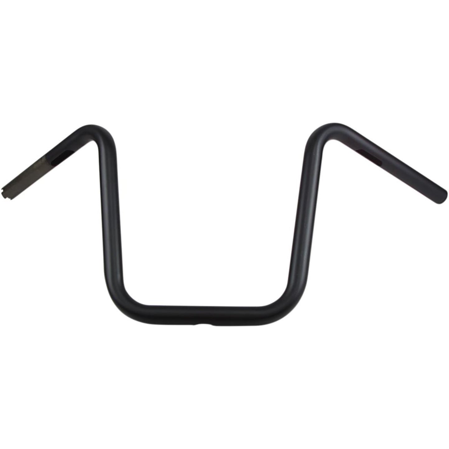 Drag Specialties Flat Black 12" Narrow Ape Handlebar for Throttle-by-Wire 0601-4196_258665