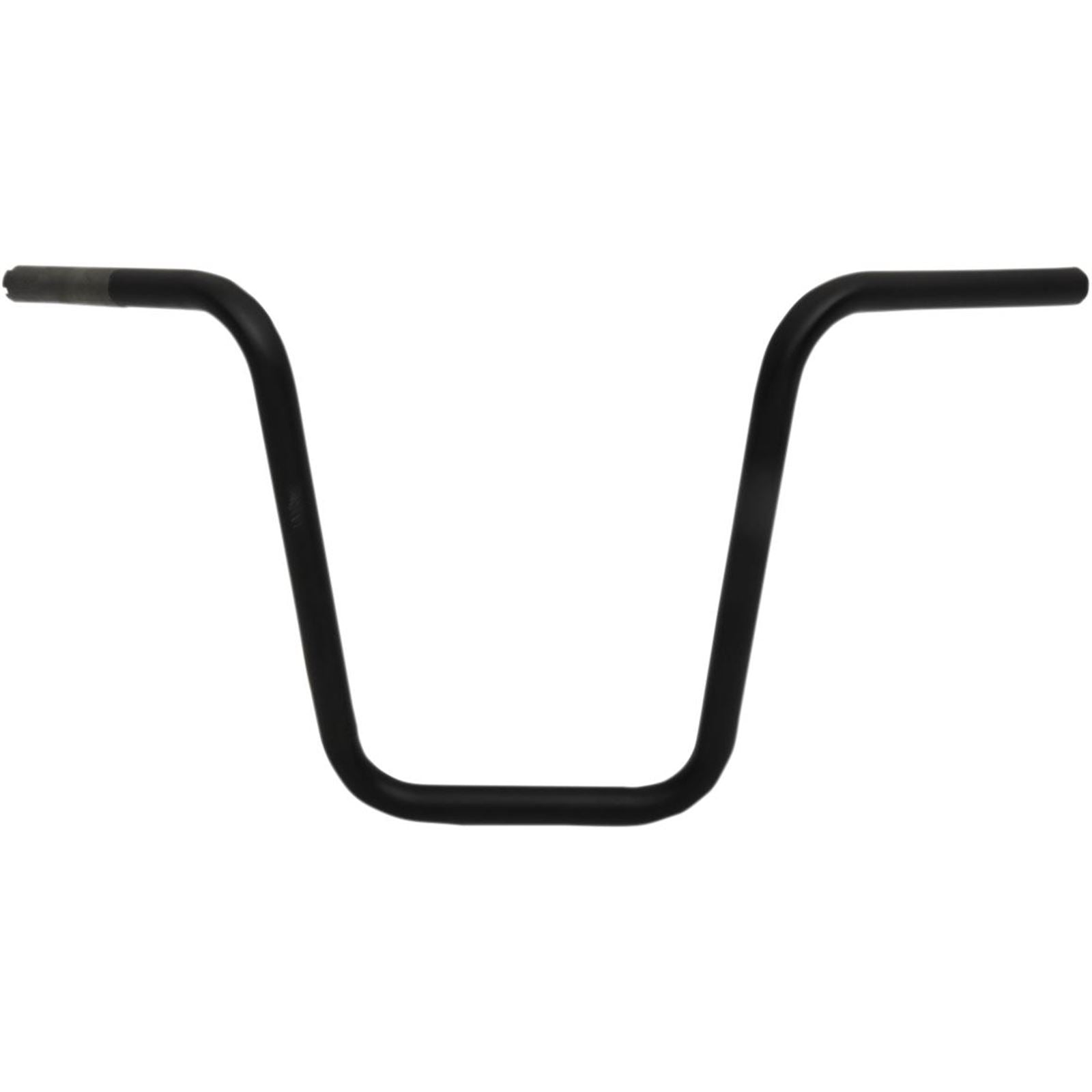 Drag Specialties Flat Black 14" Narrow Ape Handlebar for Throttle-by-Wire 0601-4199_258670