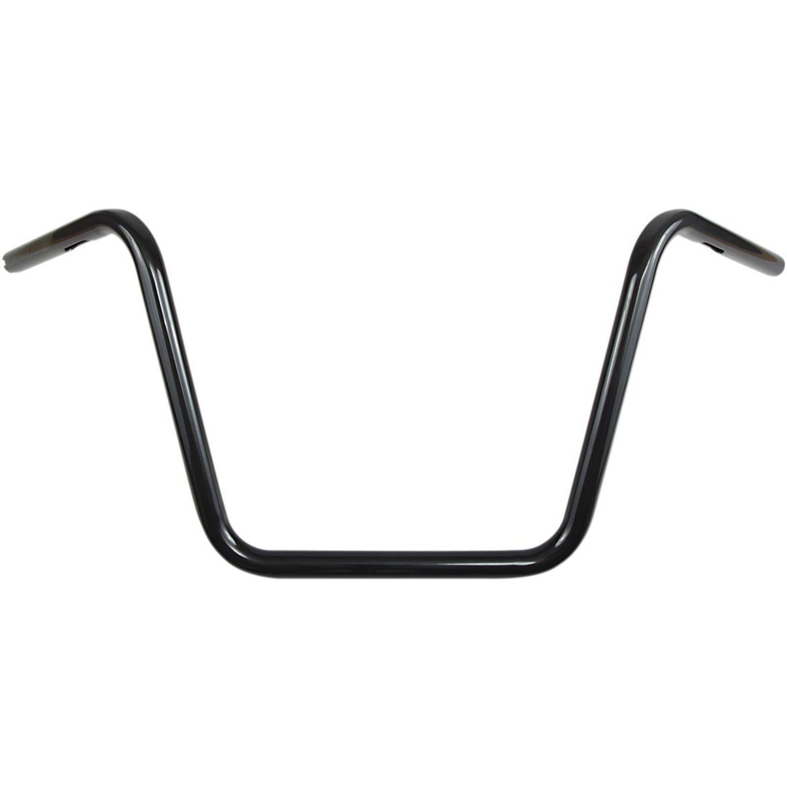 Drag Specialties Black Buckhorn High Handlebar for Throttle-by-Wire 0601-4189_258673