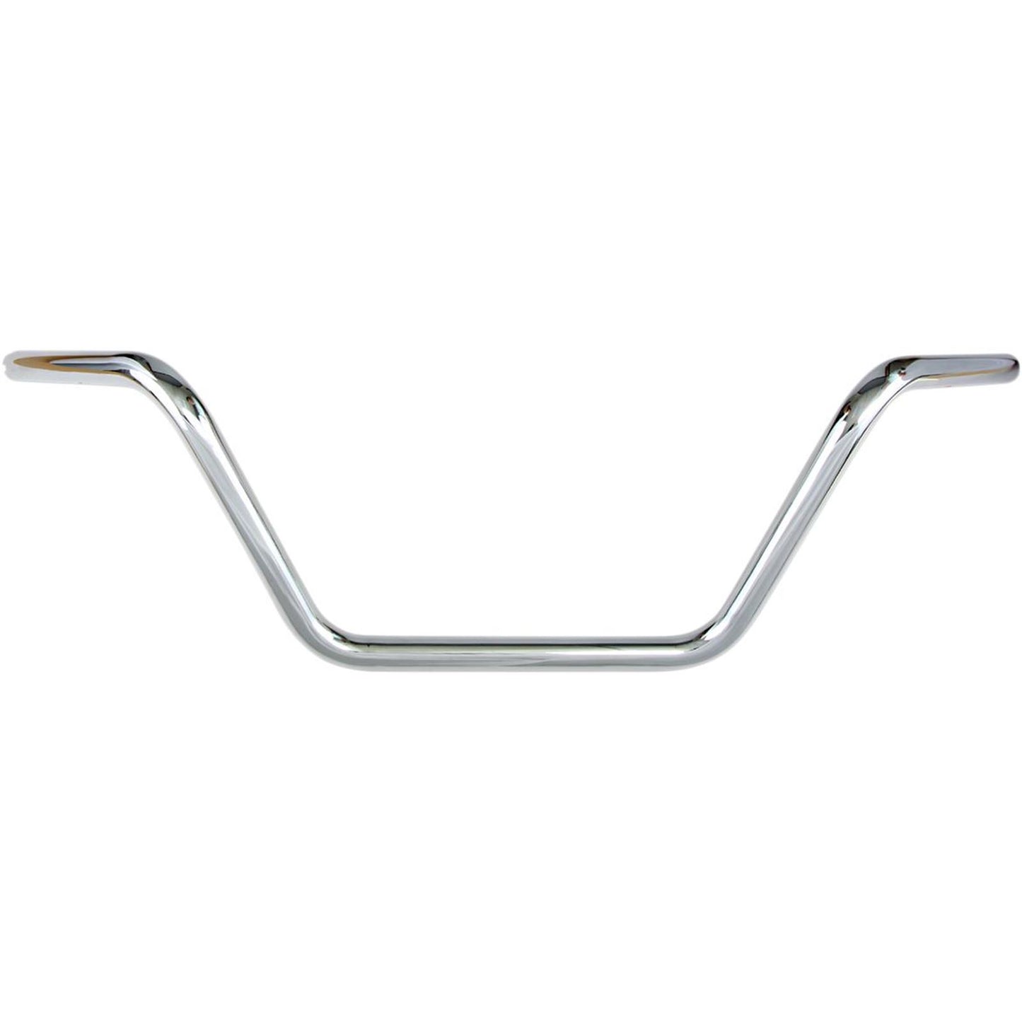 Drag Specialties Chrome Buckhorn Mid Handlebar for Throttle-by-Wire 0601-4182_258682