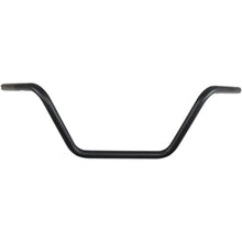 Drag Specialties Flat Black Buckhorn Mid Handlebar for Throttle-by-Wire 0601-4184_258684