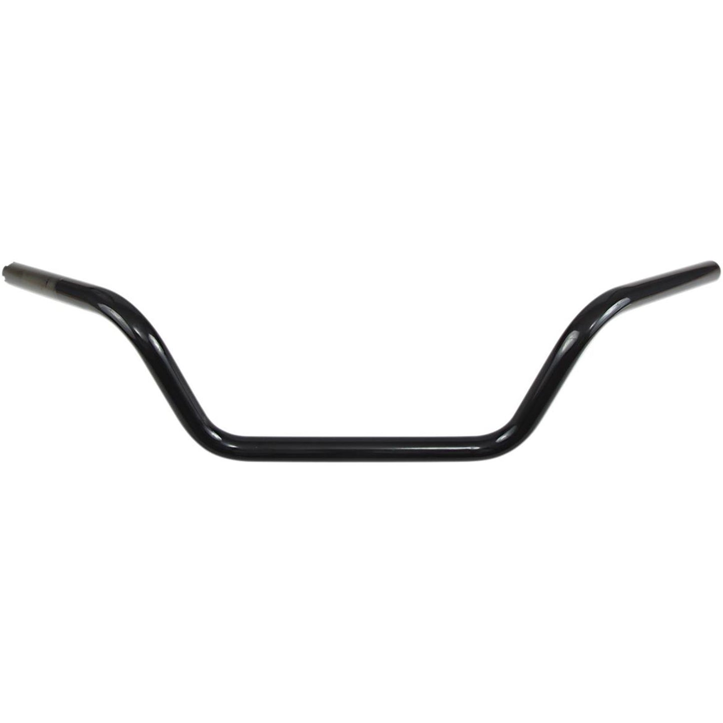 Drag Specialties Black Buckhorn Low Handlebar for Throttle-by-Wire 0601-4186_258686