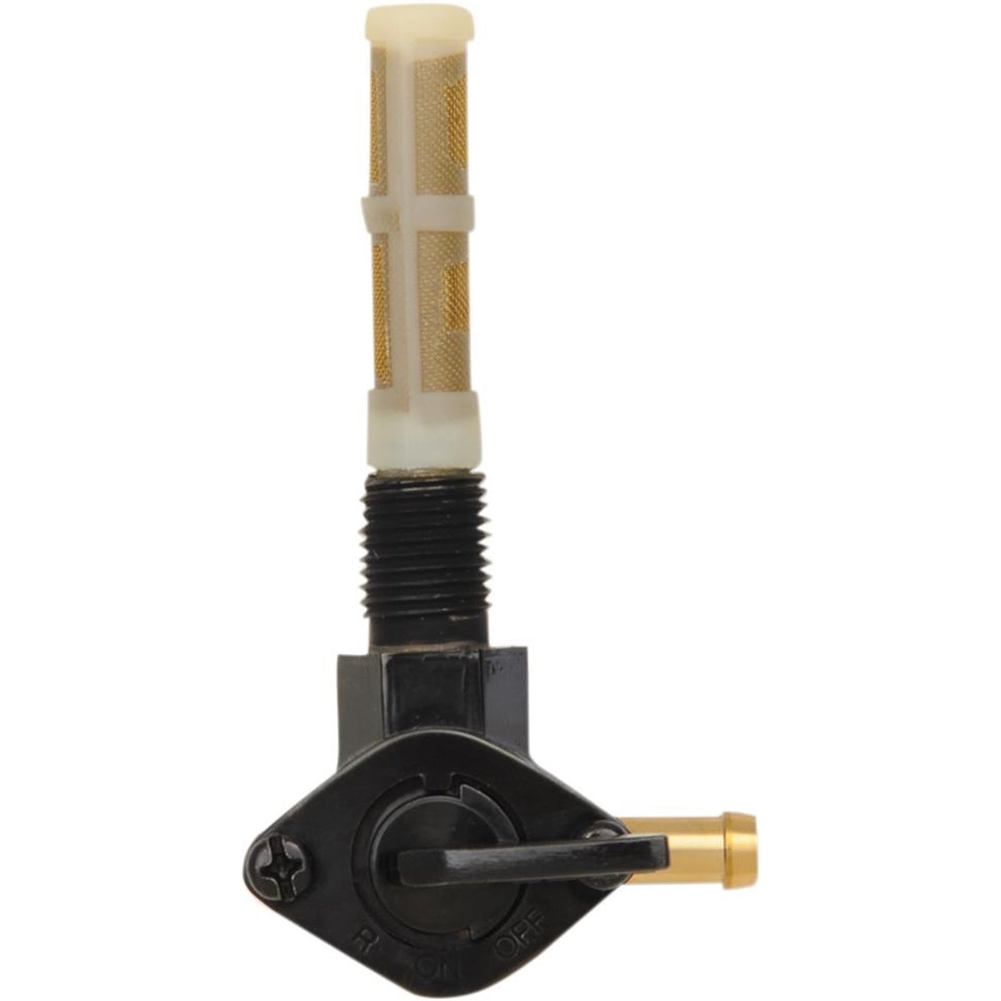 Drag Specialties Petcock - Black - 1/4" NPT - 90 Degree 0705-0305_258741
