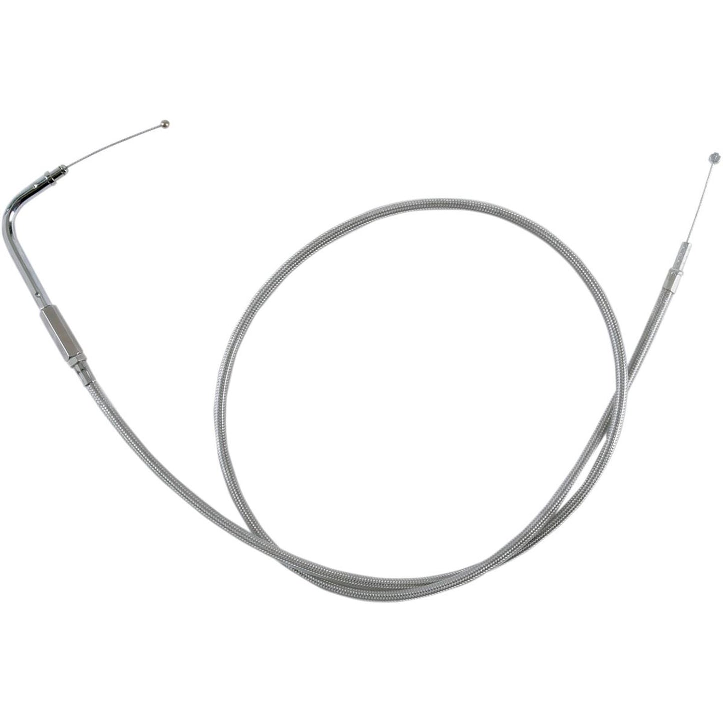 Drag Specialties 42-1/2" Braided Idle Cable 0651-0247_258745