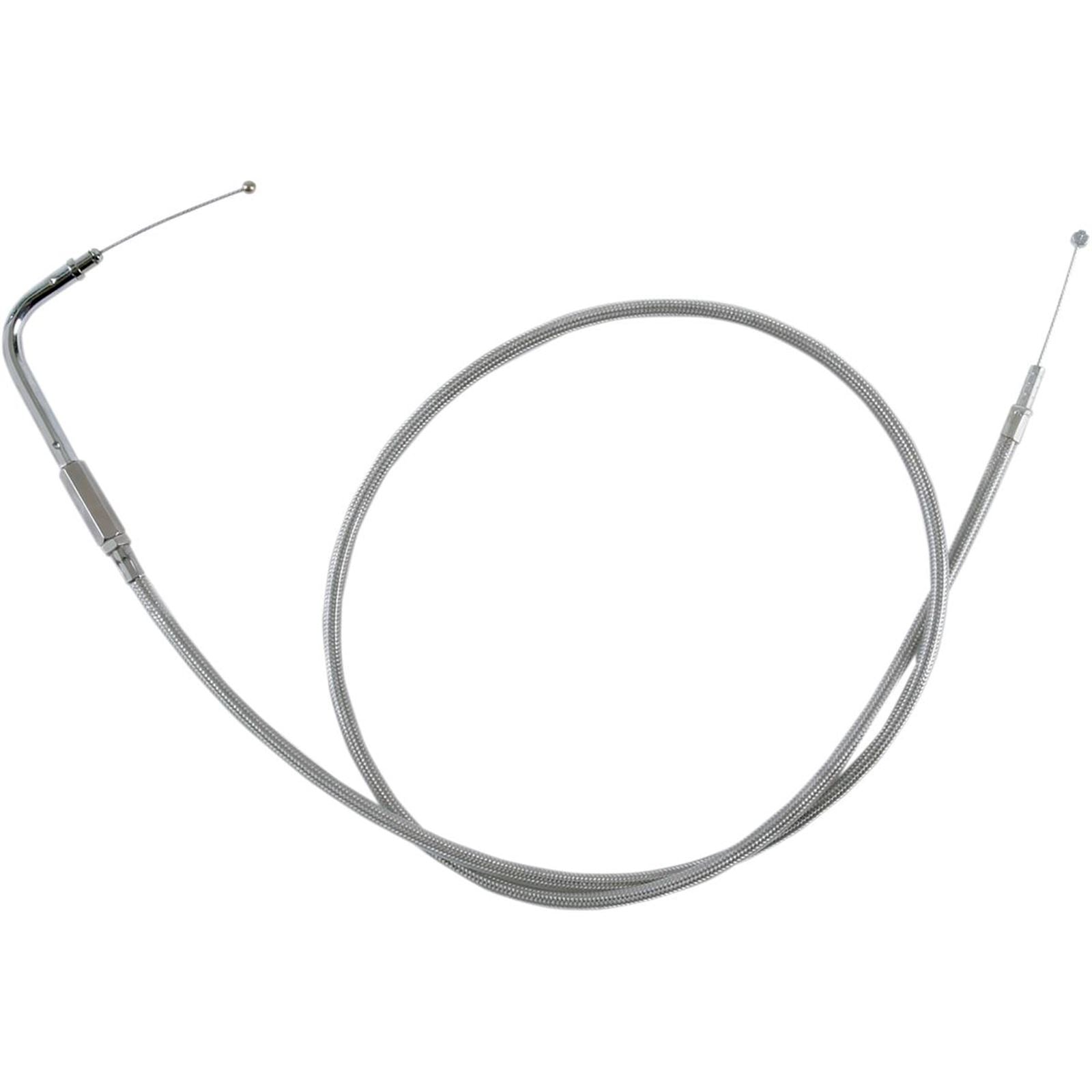 Drag Specialties 42-1/2" Braided Idle Cable 0651-0247_258745