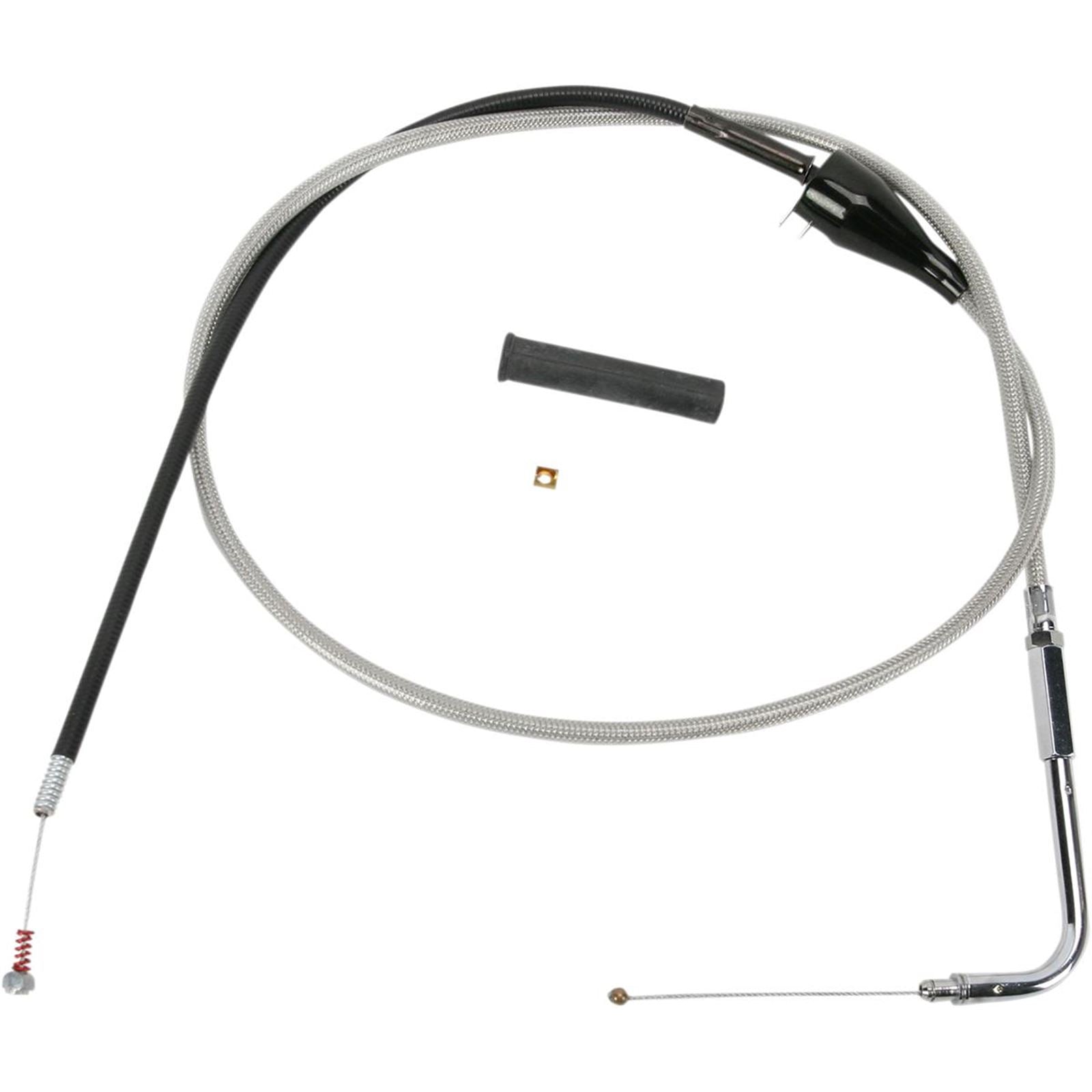 Drag Specialties 48" Braided Idle Cable with  Cruise 0651-0175_258776