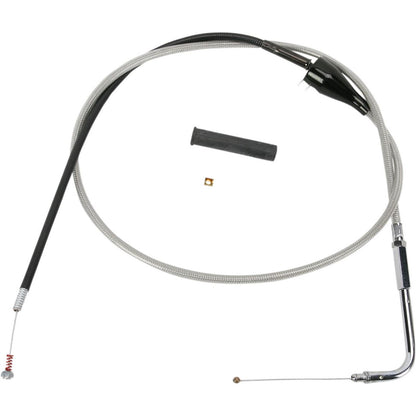 Drag Specialties 50" Braided Idle Cable with  Cruise 0651-0176_258777