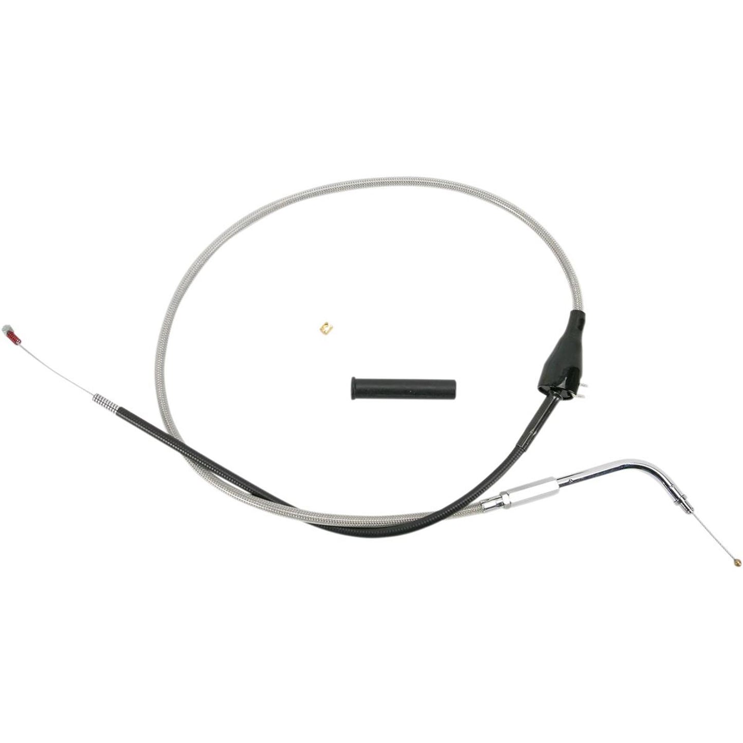 Drag Specialties 38" Braided Idle Cable with  Cruise 0651-0168_258789