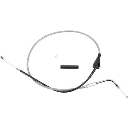 Drag Specialties 38" Braided Idle Cable with  Cruise 0651-0168_258789